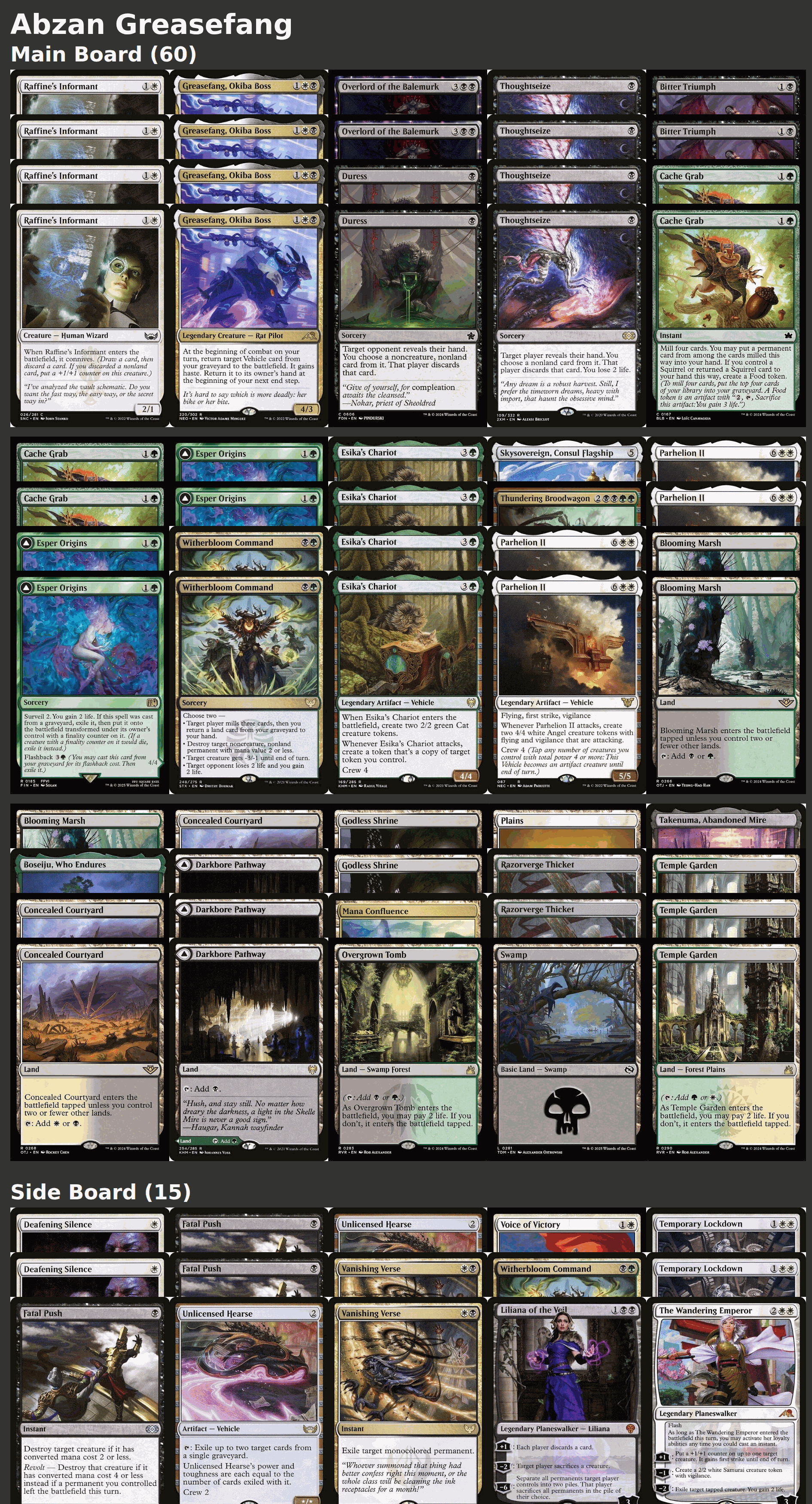 Abzan Greasefang