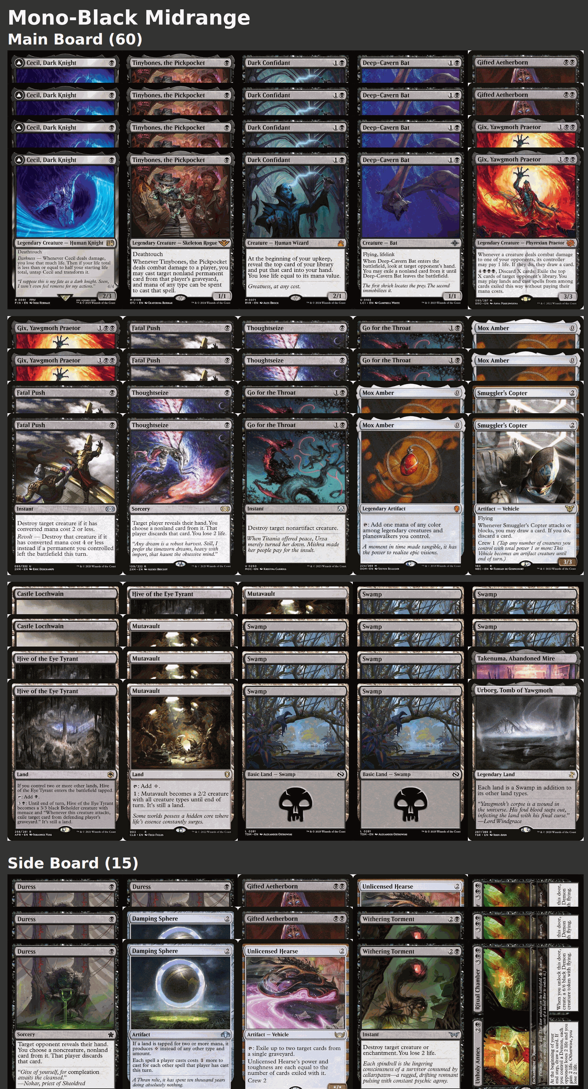 Mono-Black Midrange