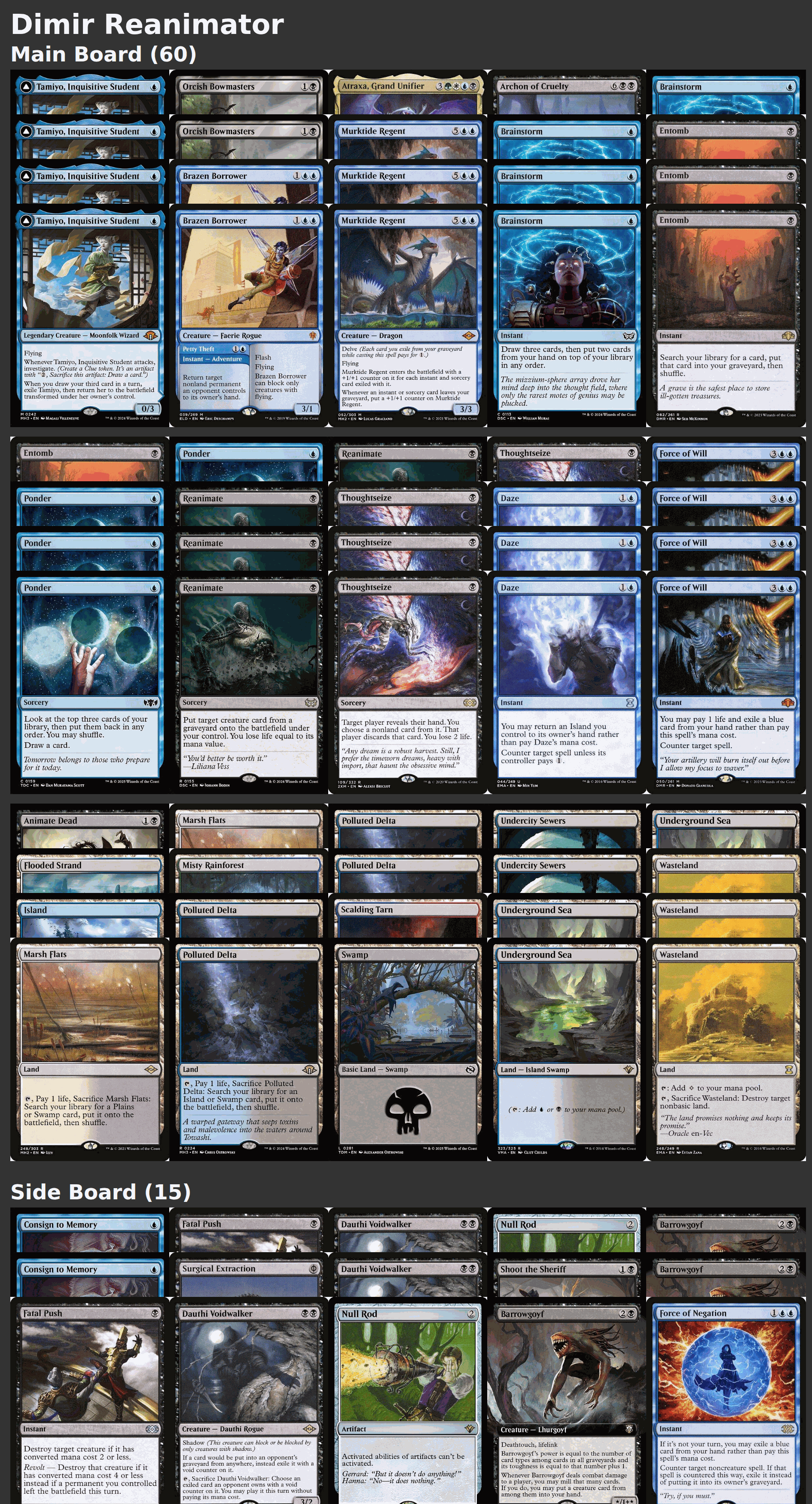 Dimir Reanimator