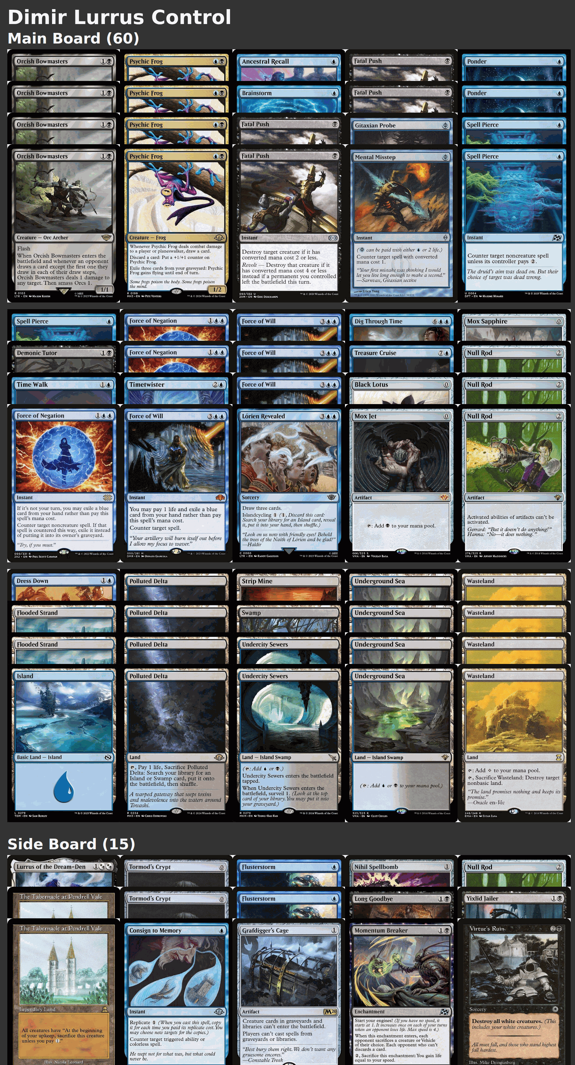 Dimir Lurrus Control