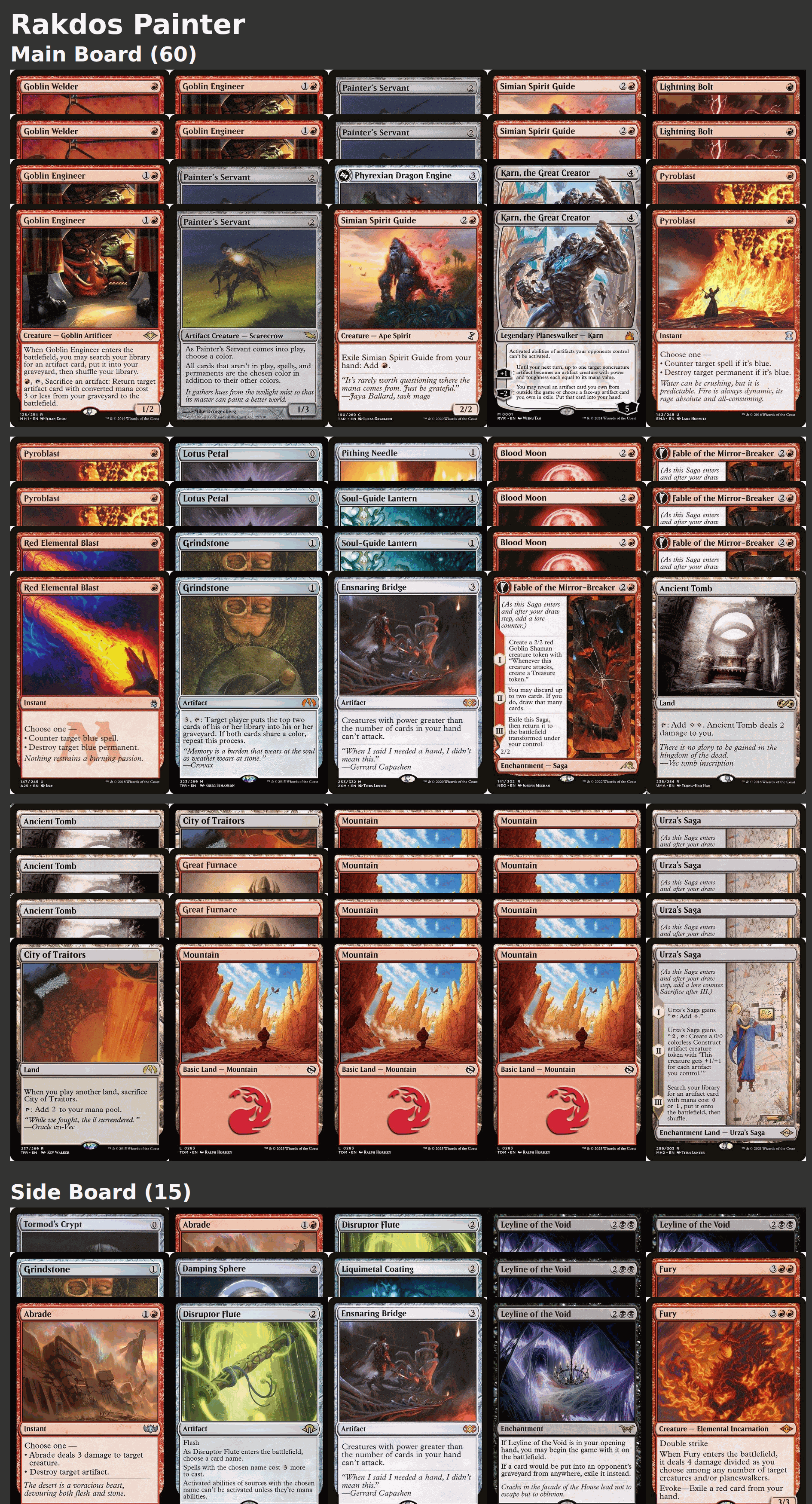 Rakdos Painter