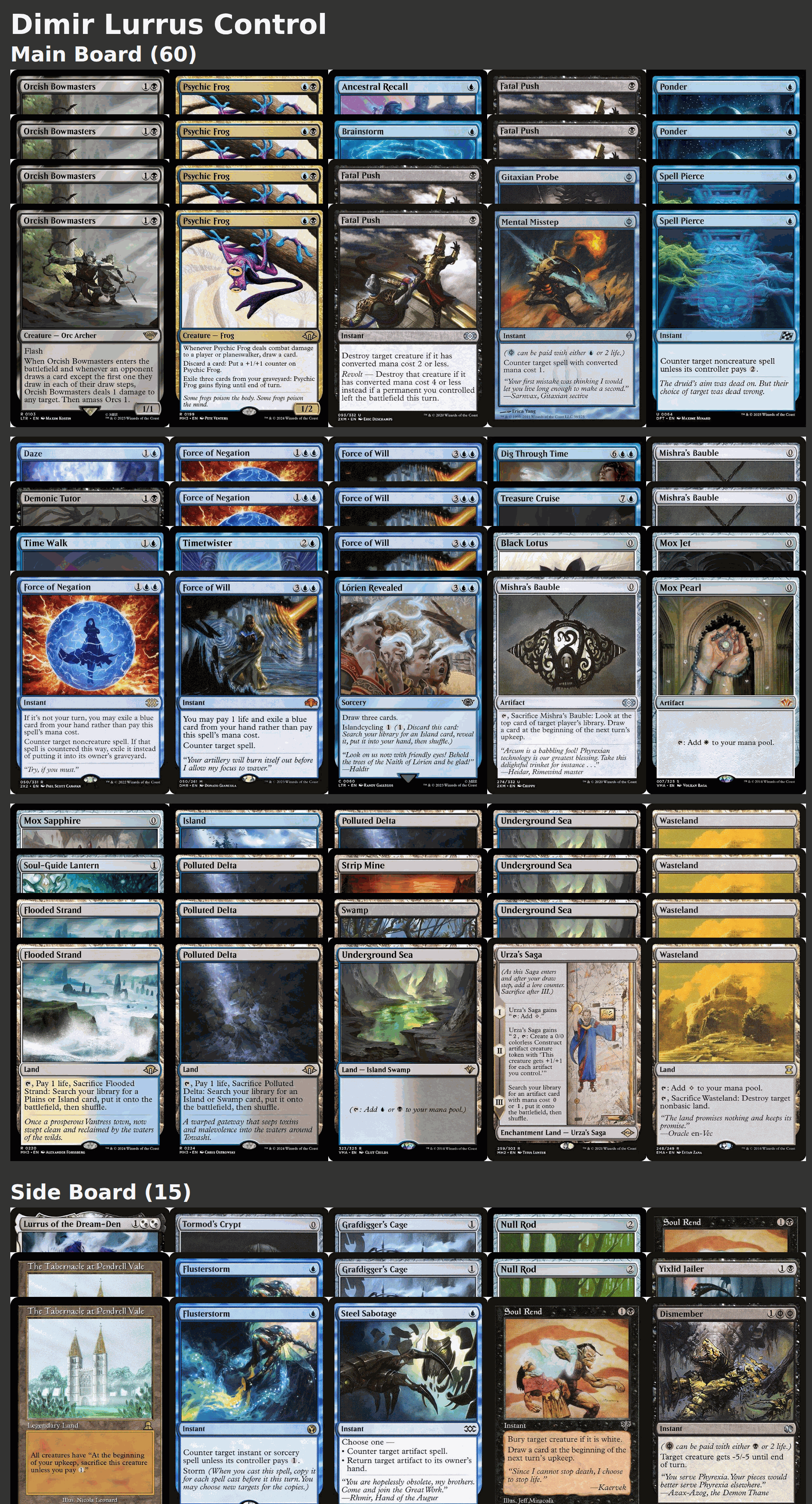 Dimir Lurrus Control