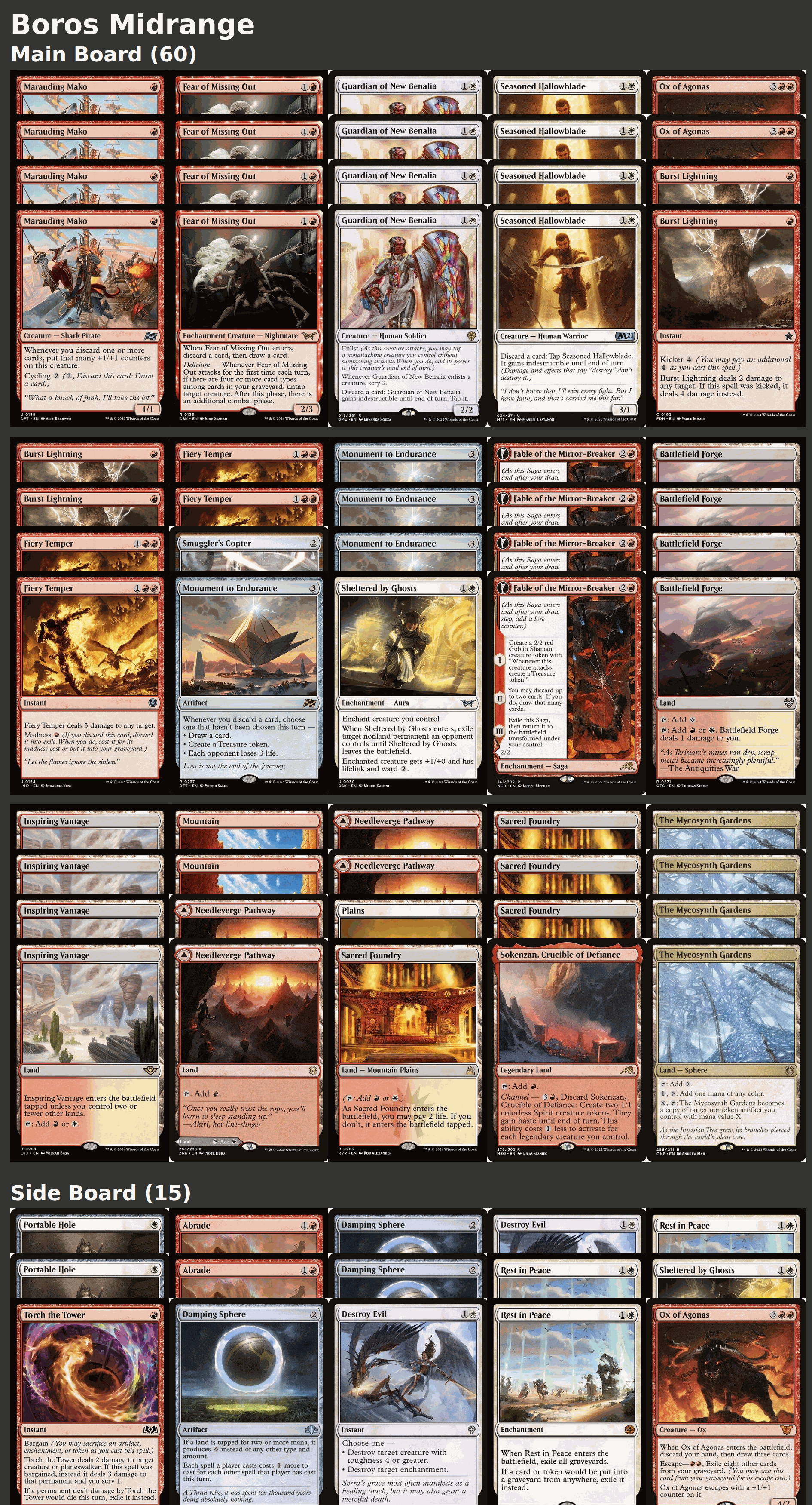 Boros Midrange