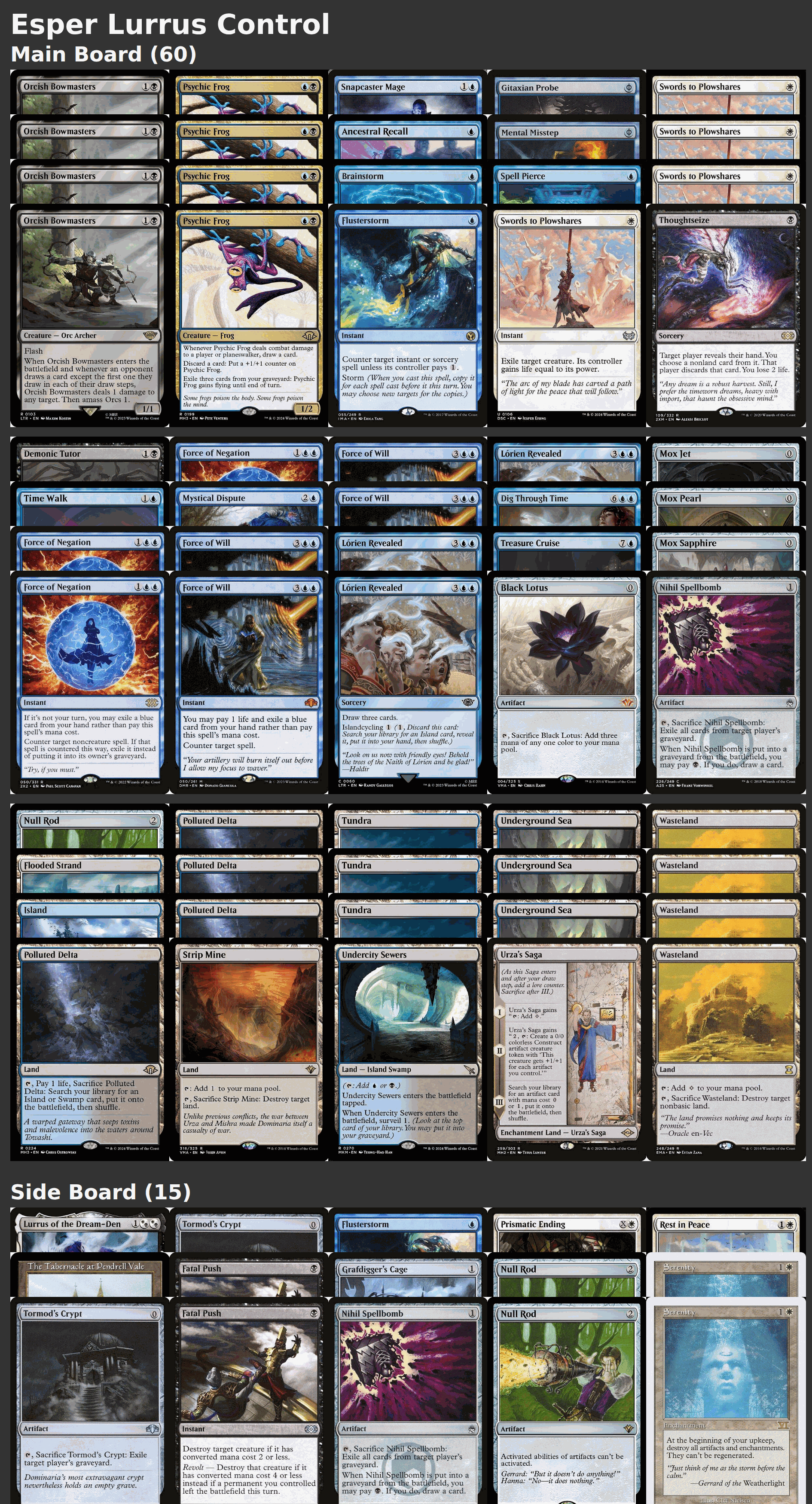Esper Lurrus Control