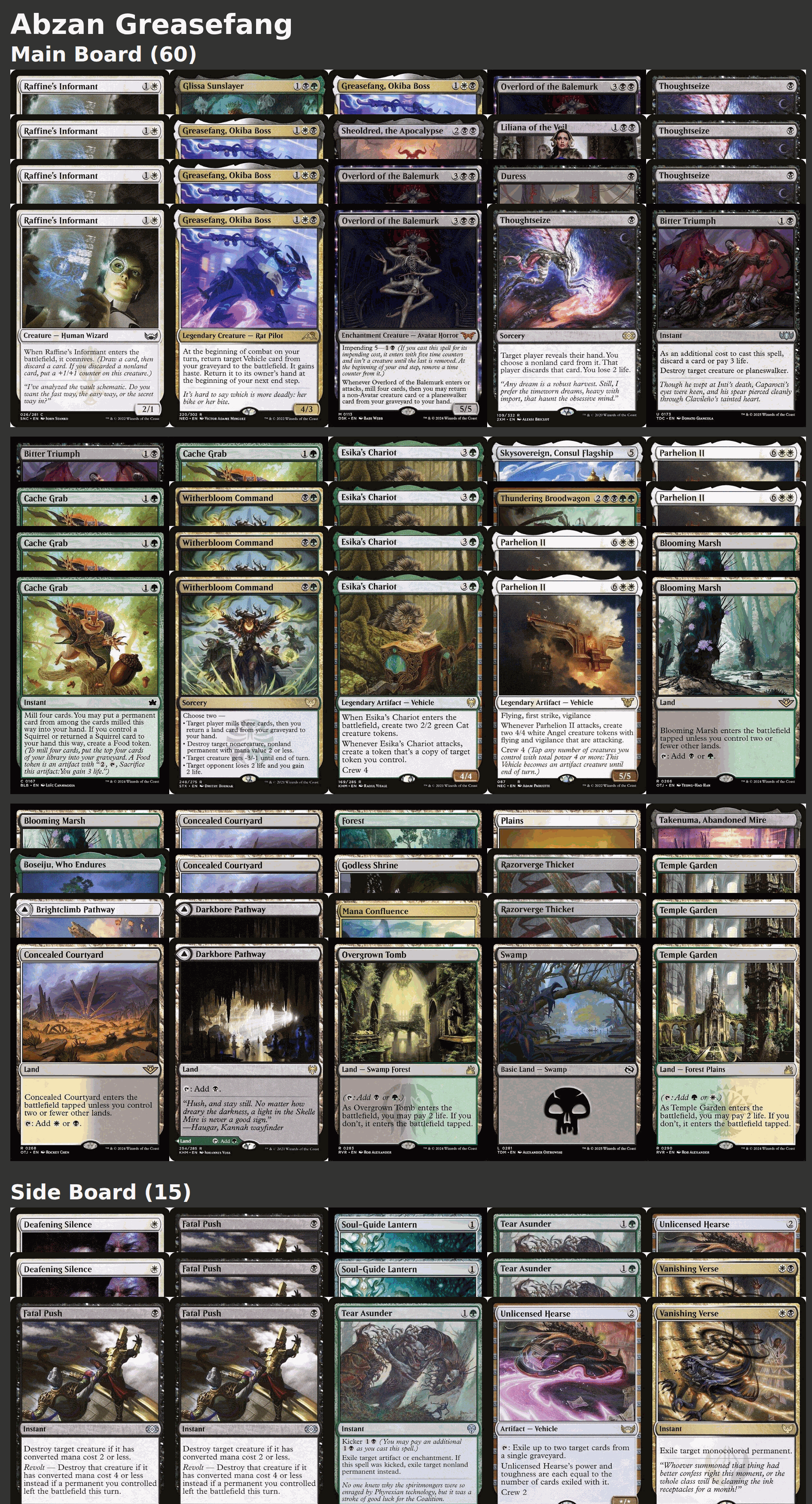 Abzan Greasefang