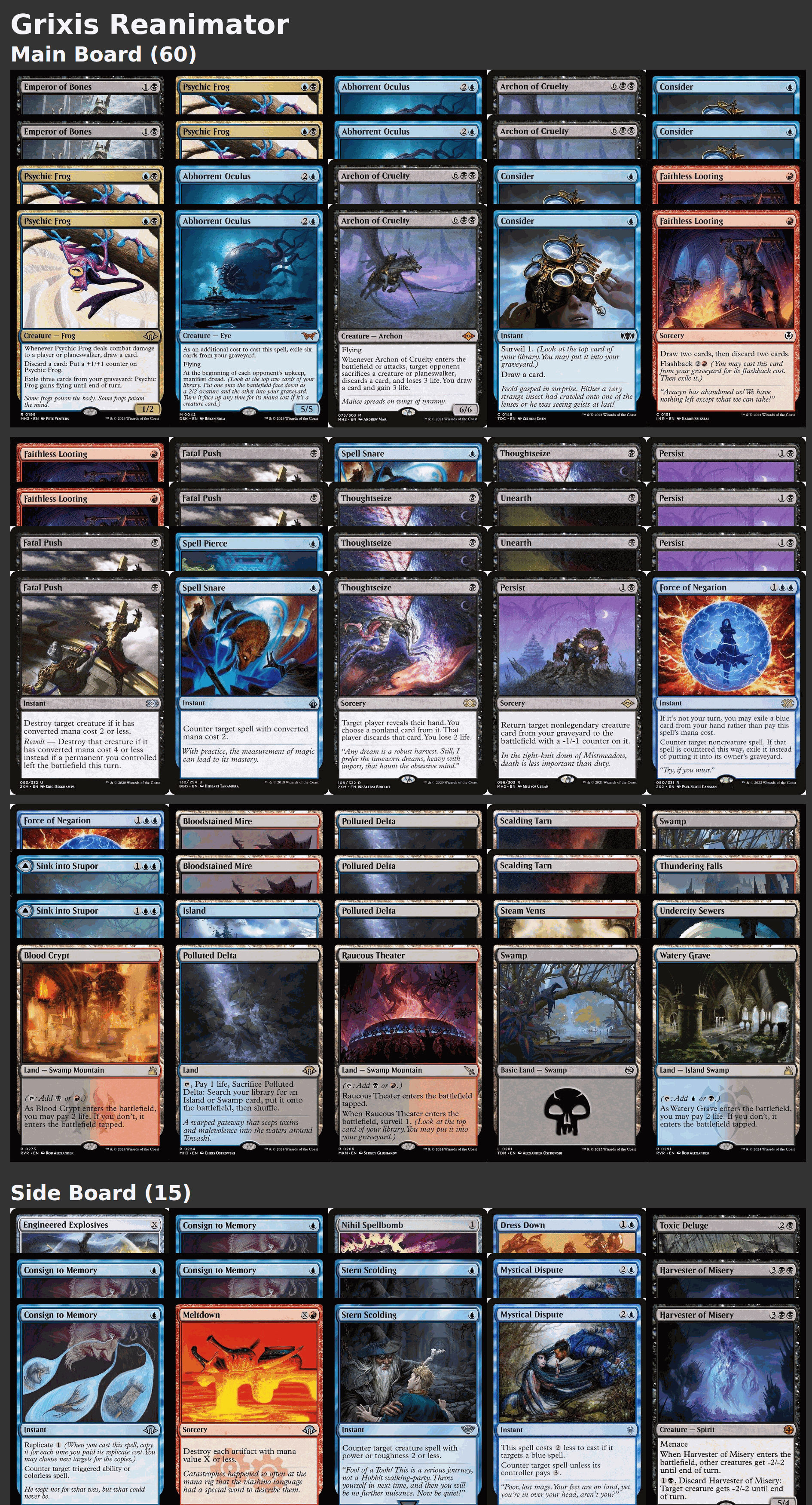 Grixis Reanimator