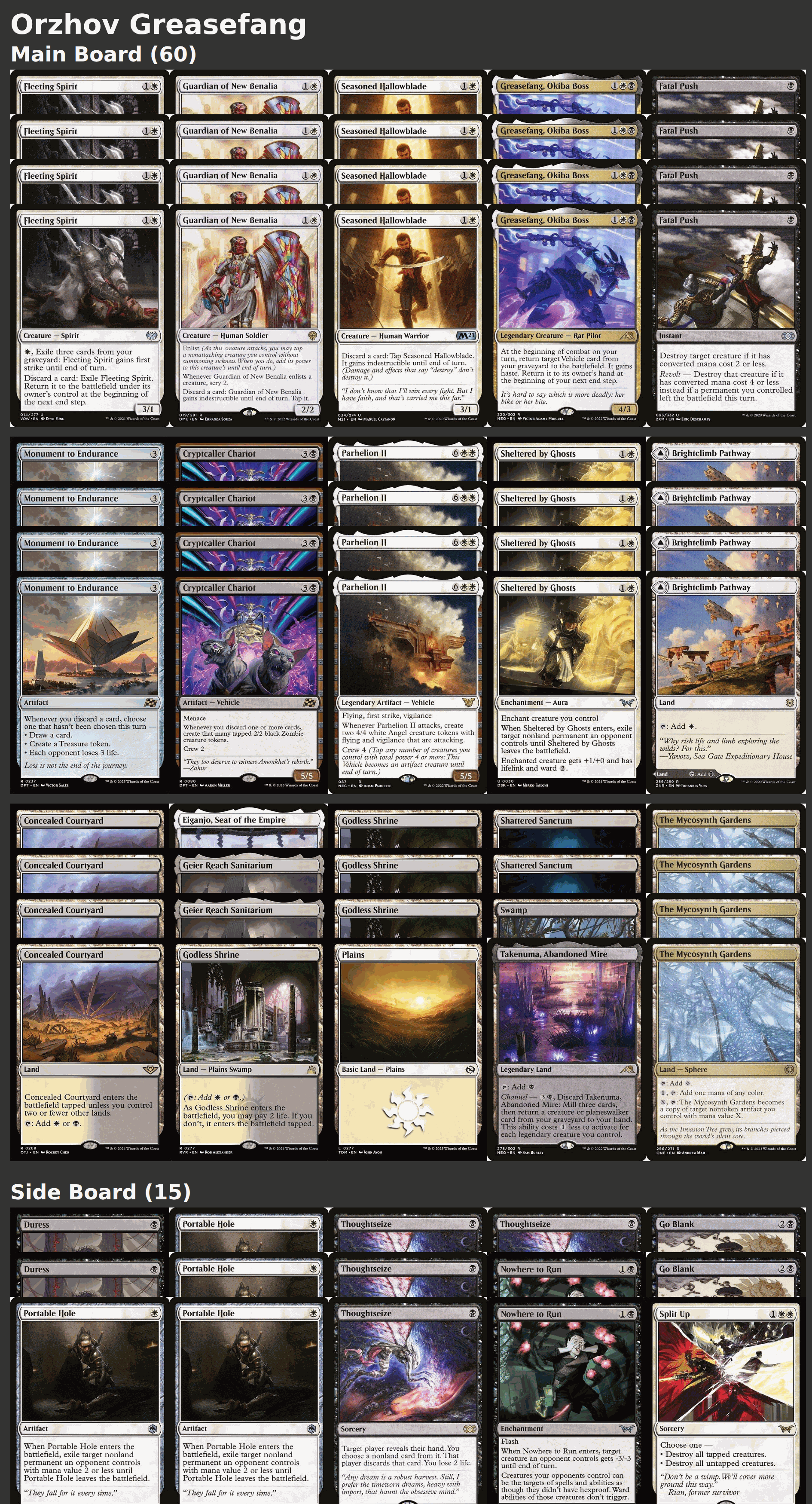 Orzhov Greasefang