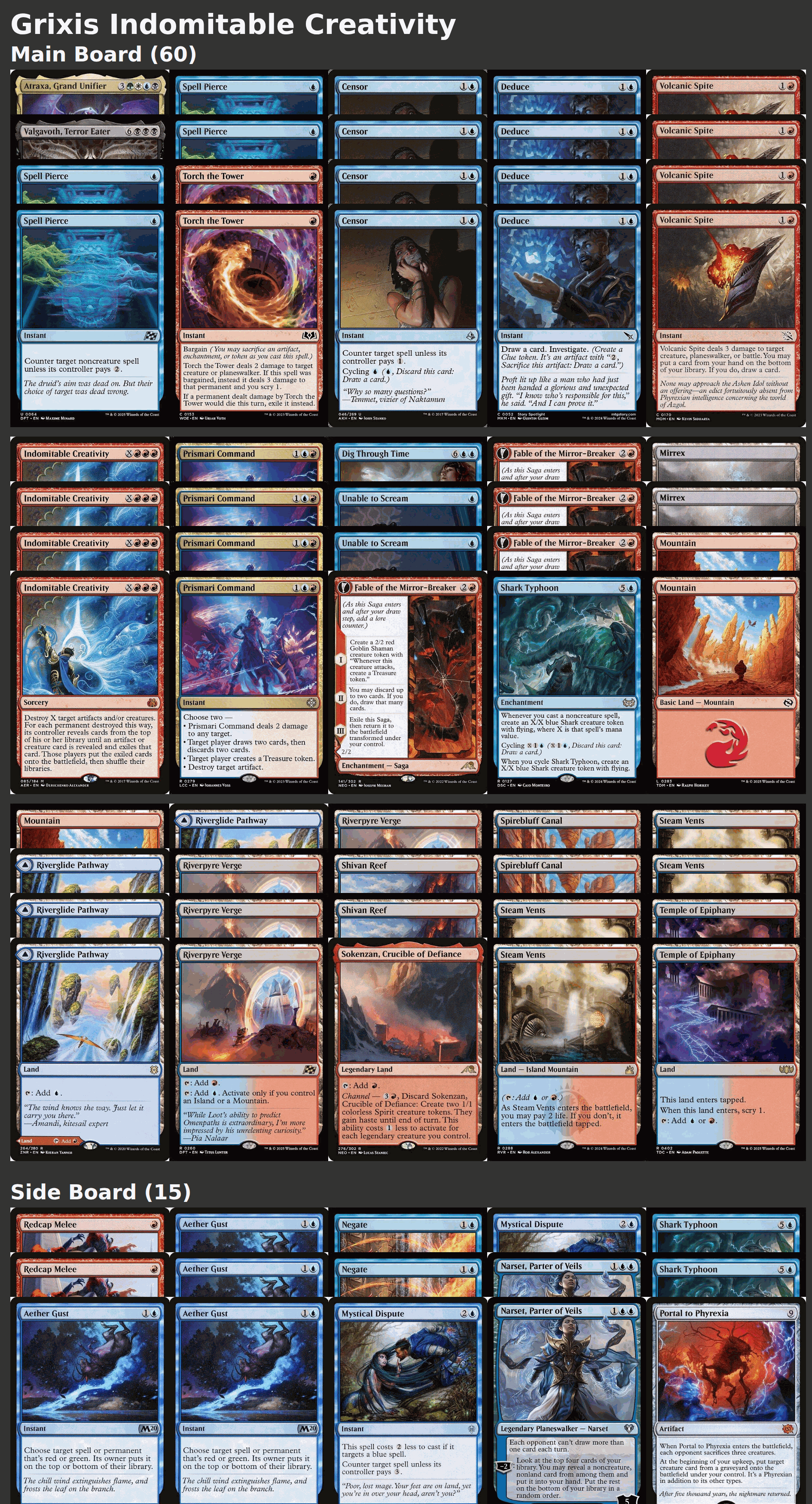 Grixis Indomitable Creativity