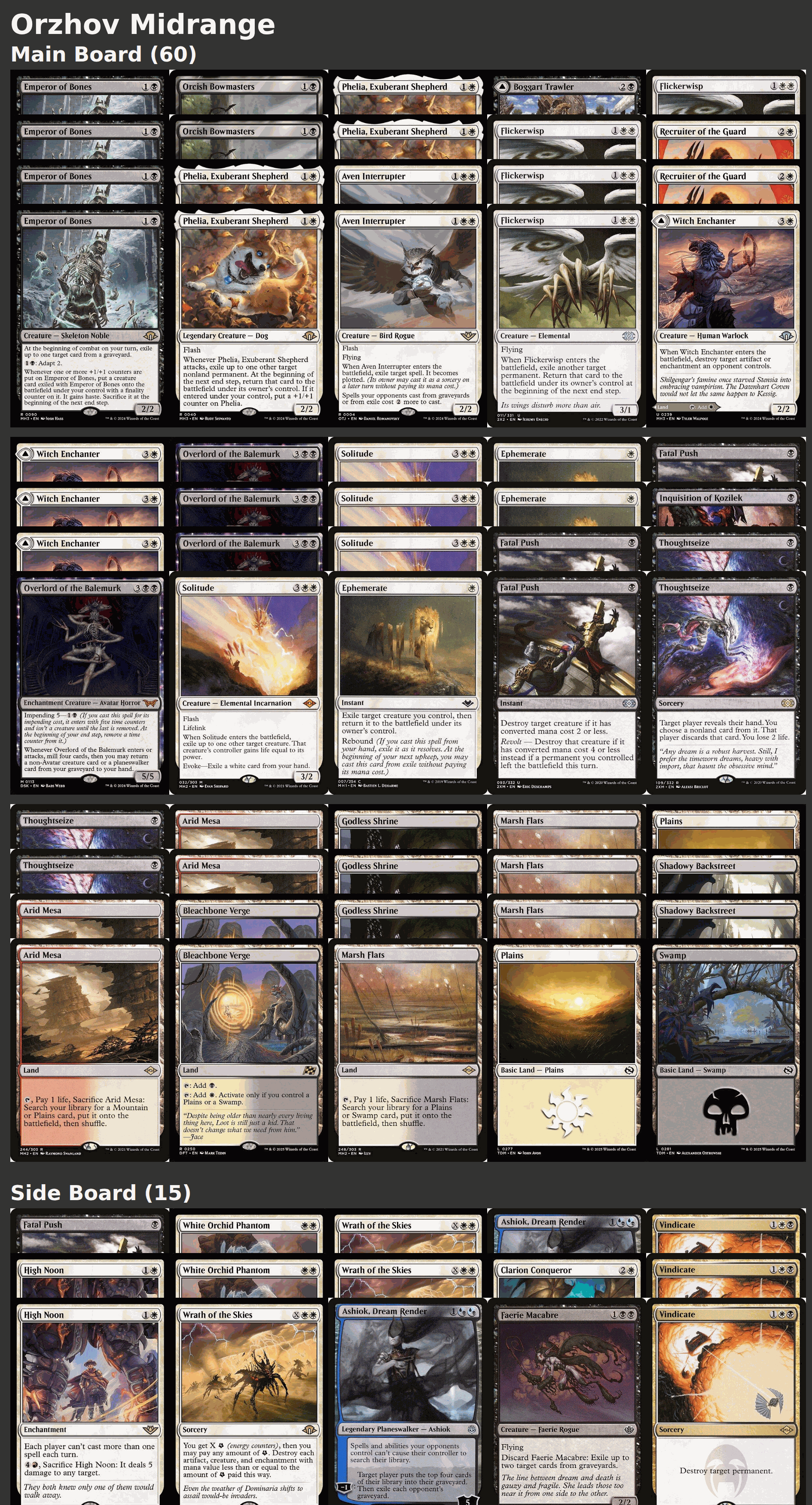 Orzhov Midrange