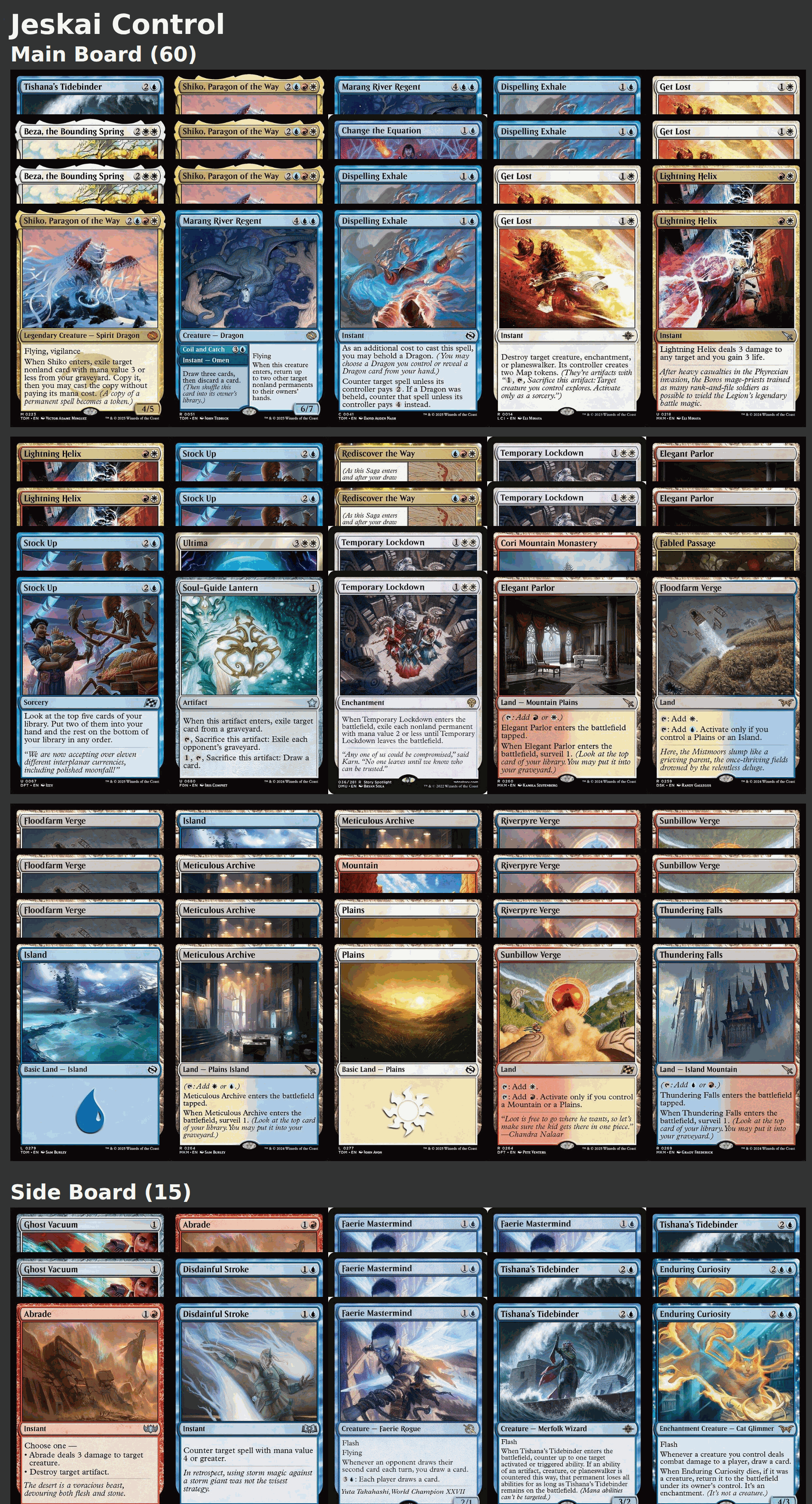 Jeskai Control