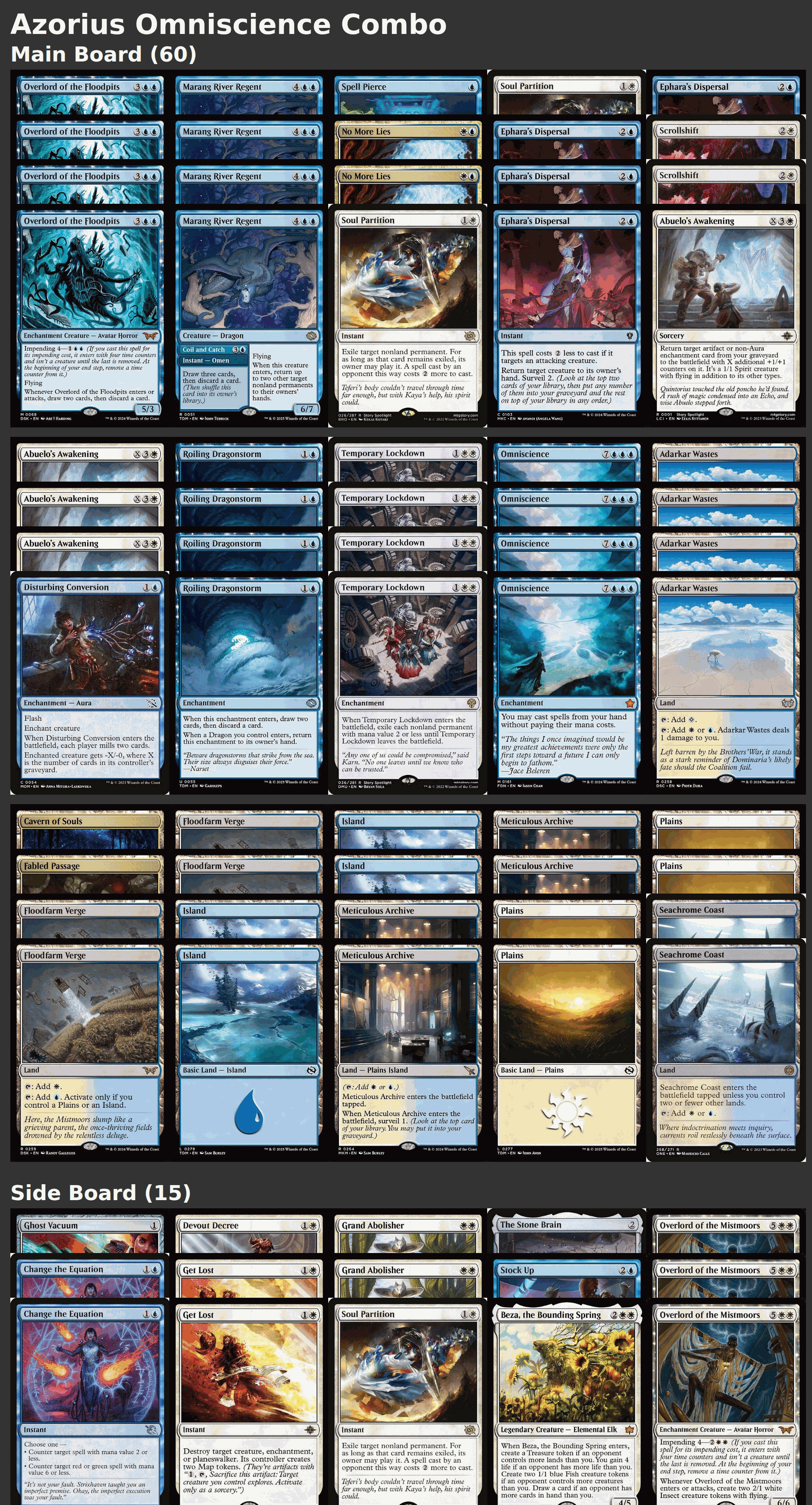 Azorius Omniscience Combo