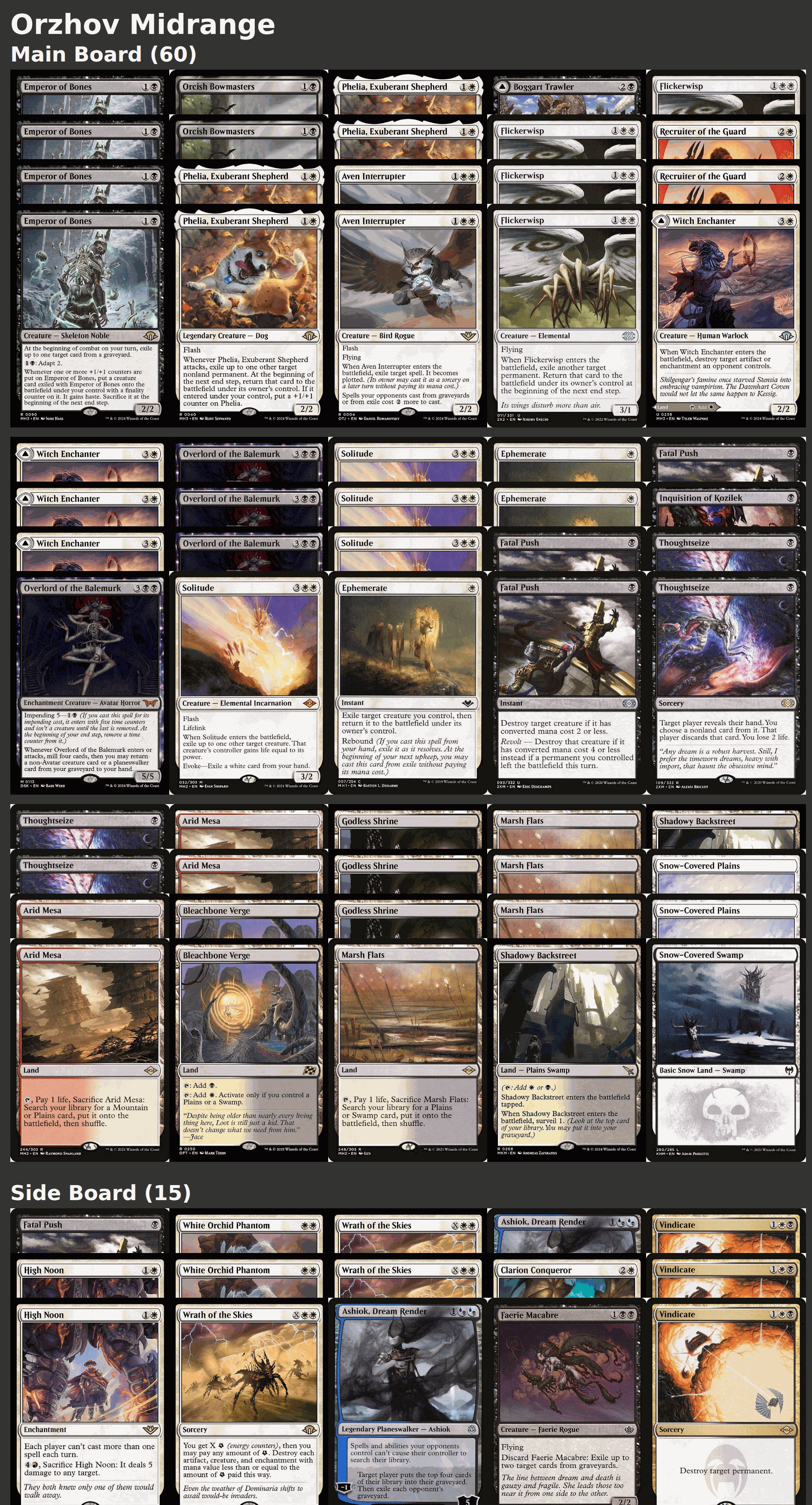 Orzhov Midrange
