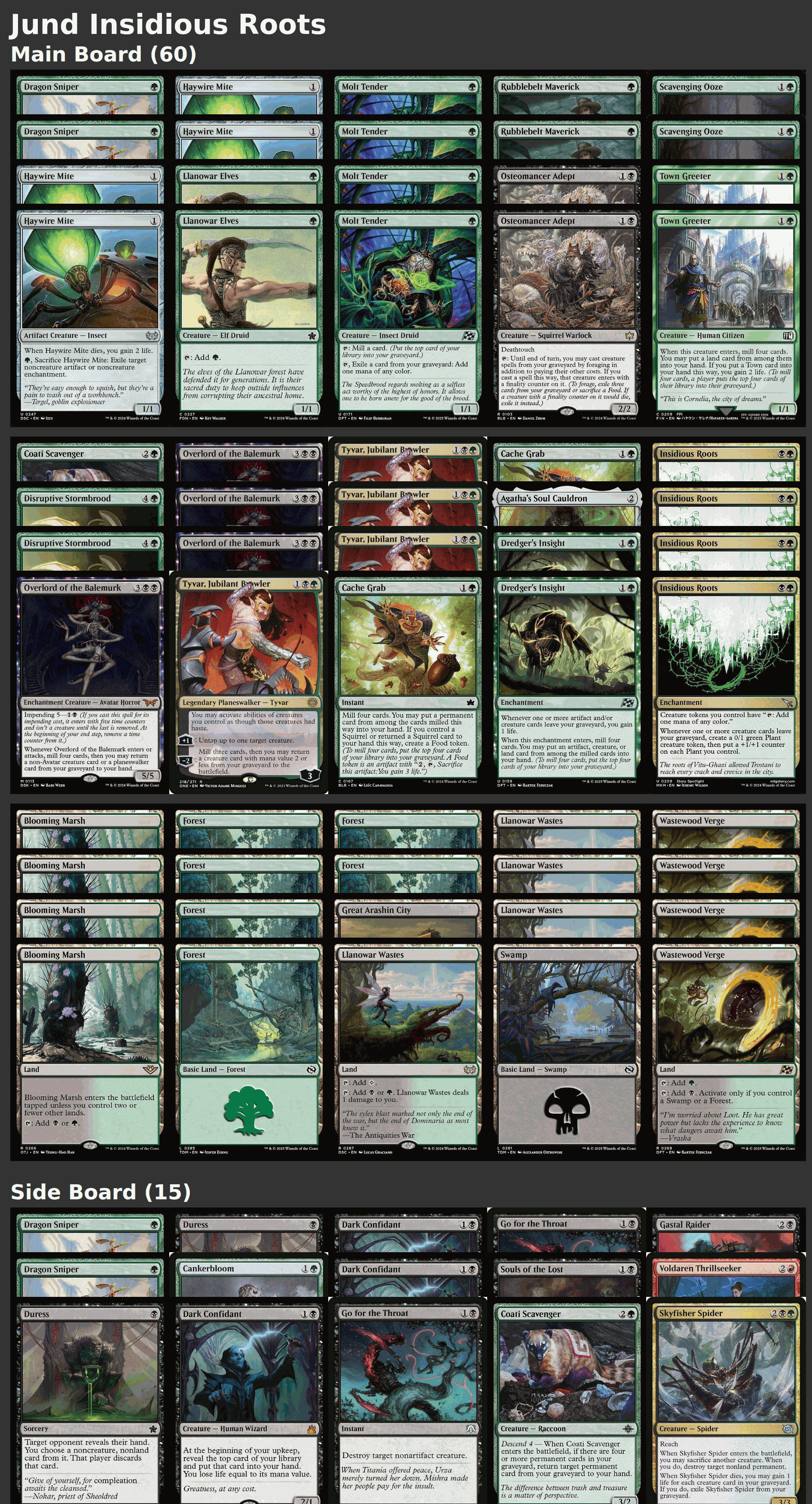 Jund Insidious Roots