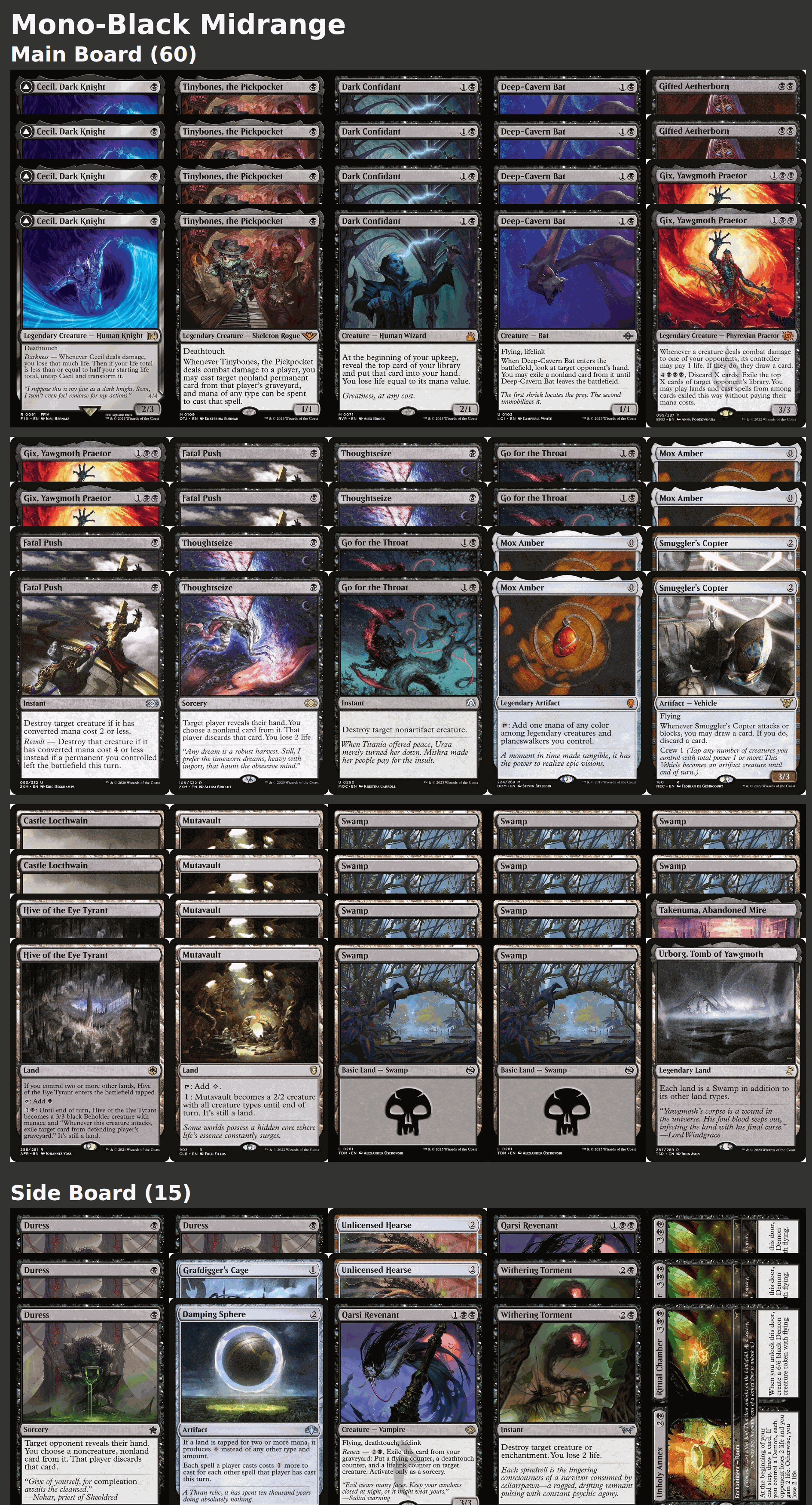 Mono-Black Midrange