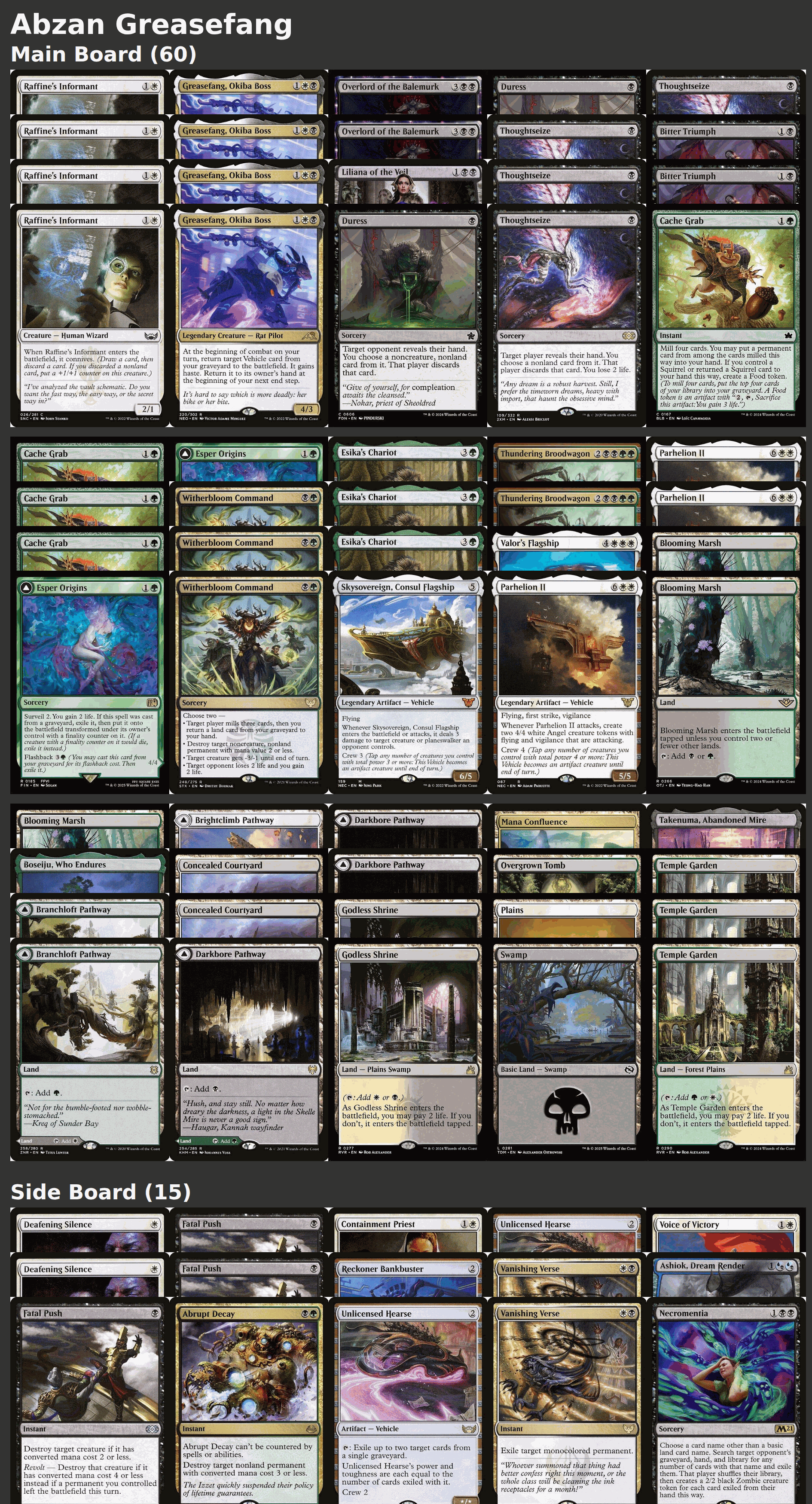 Abzan Greasefang