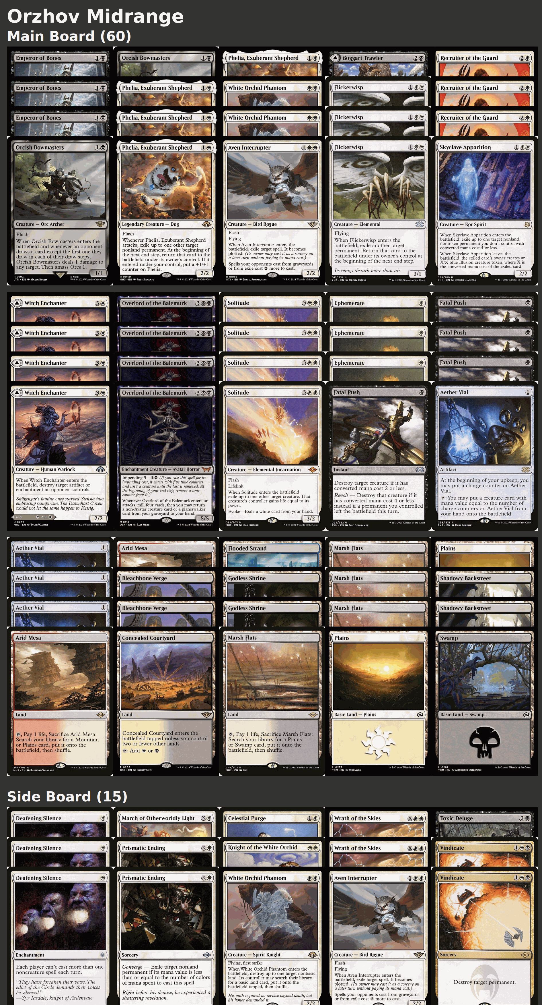 Orzhov Midrange