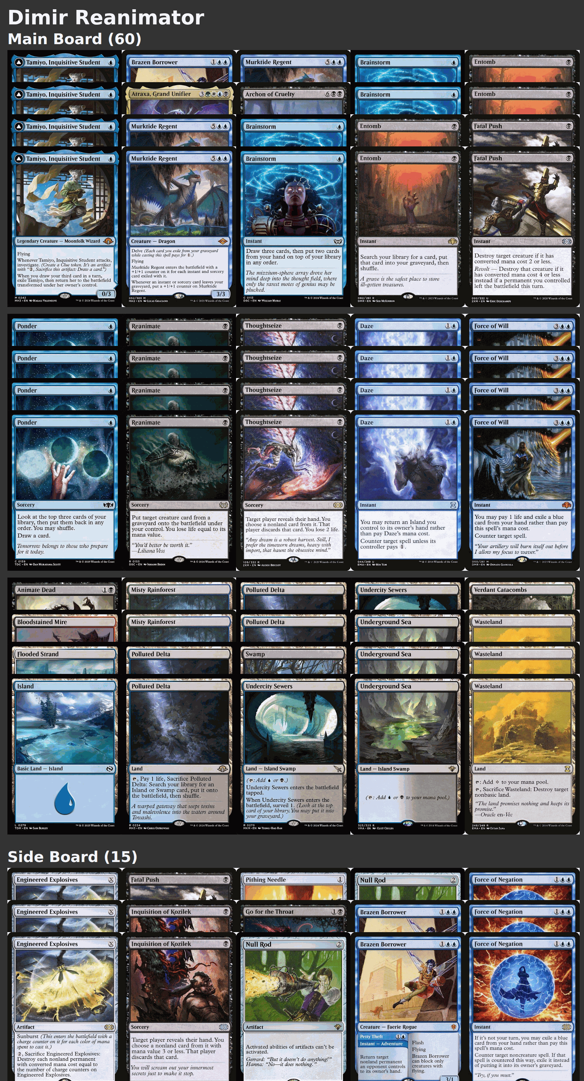 Dimir Reanimator