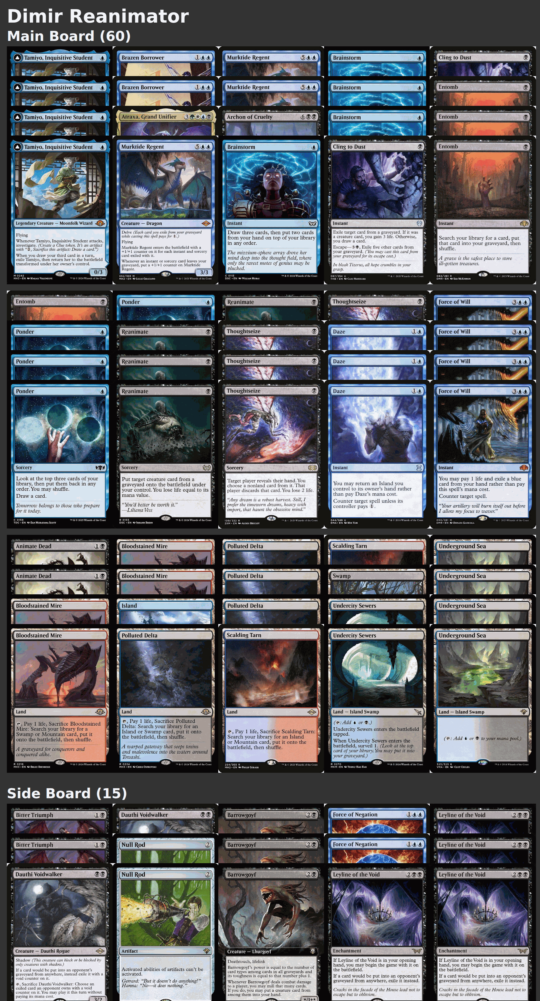 Dimir Reanimator