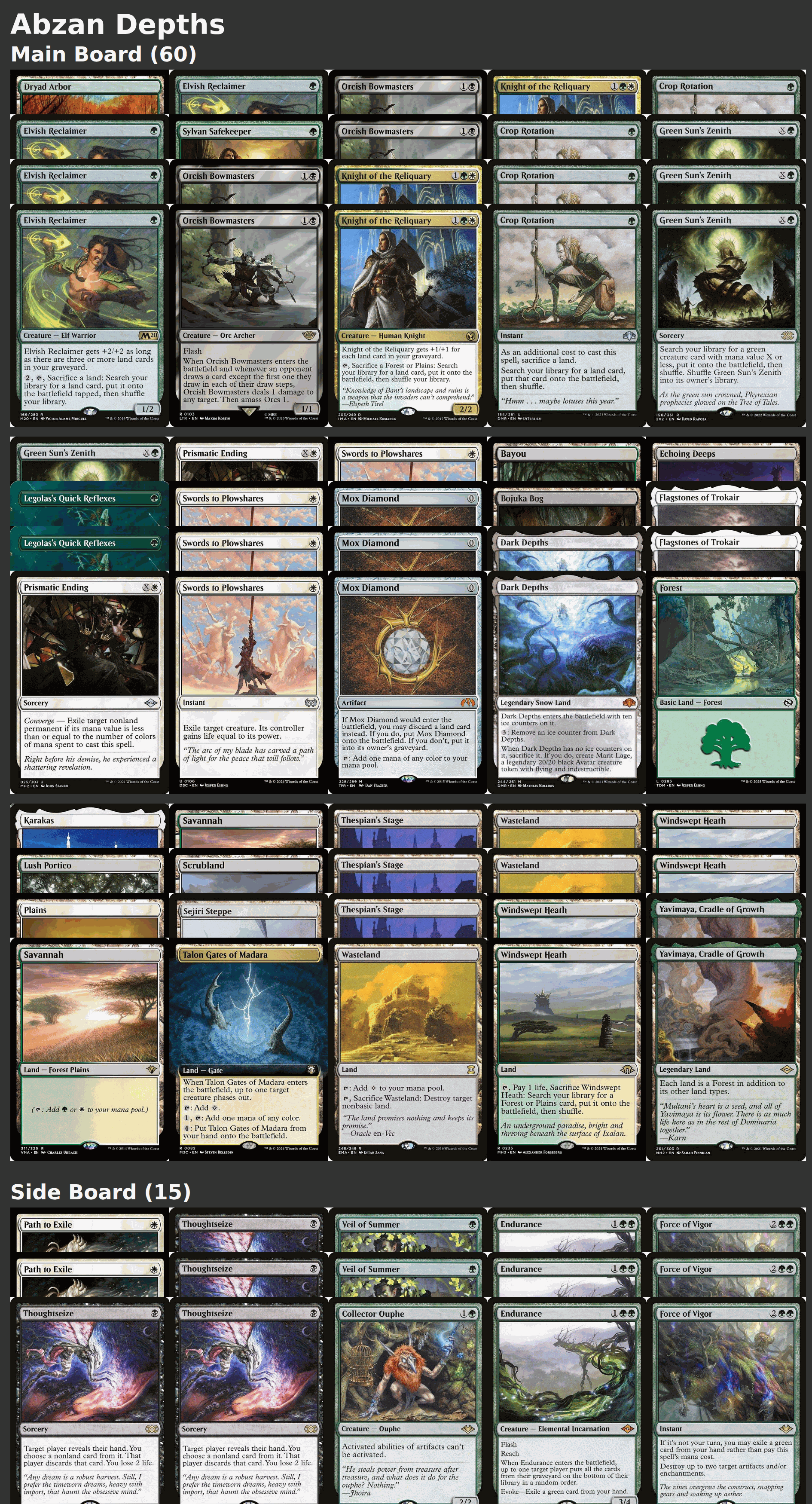 Abzan Depths