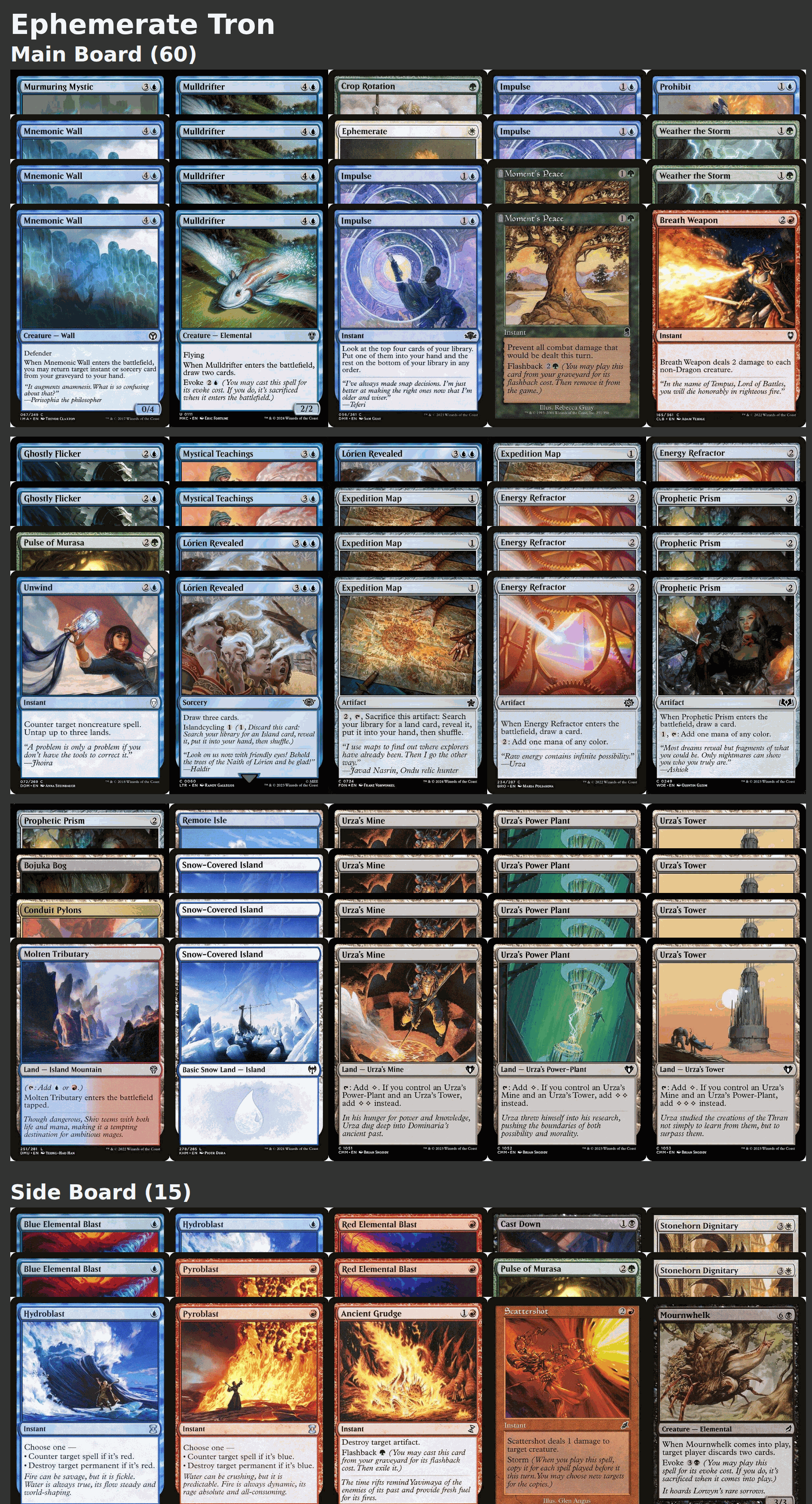 Ephemerate Tron