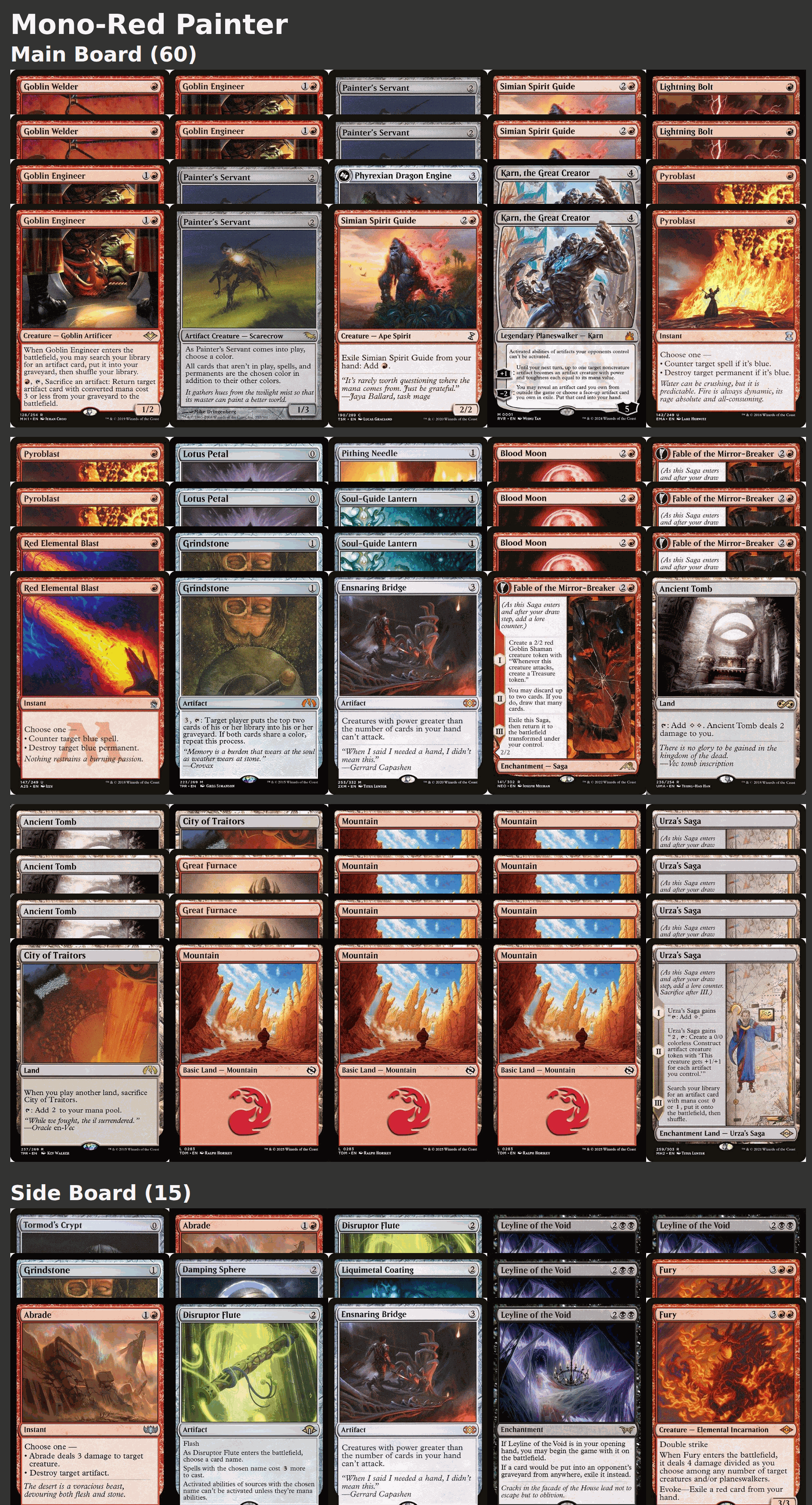 Mono-Red Painter