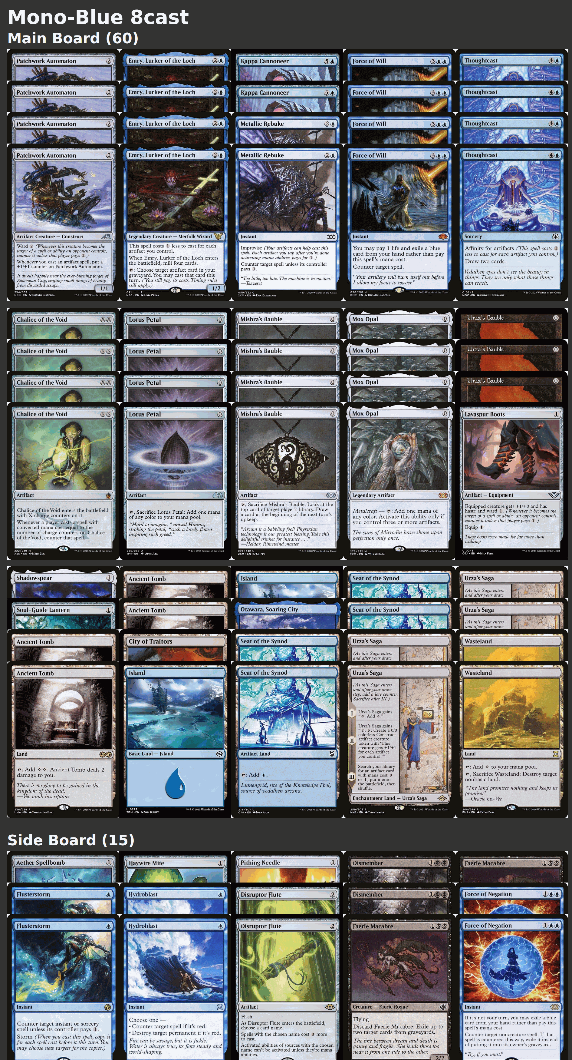 Mono-Blue 8cast