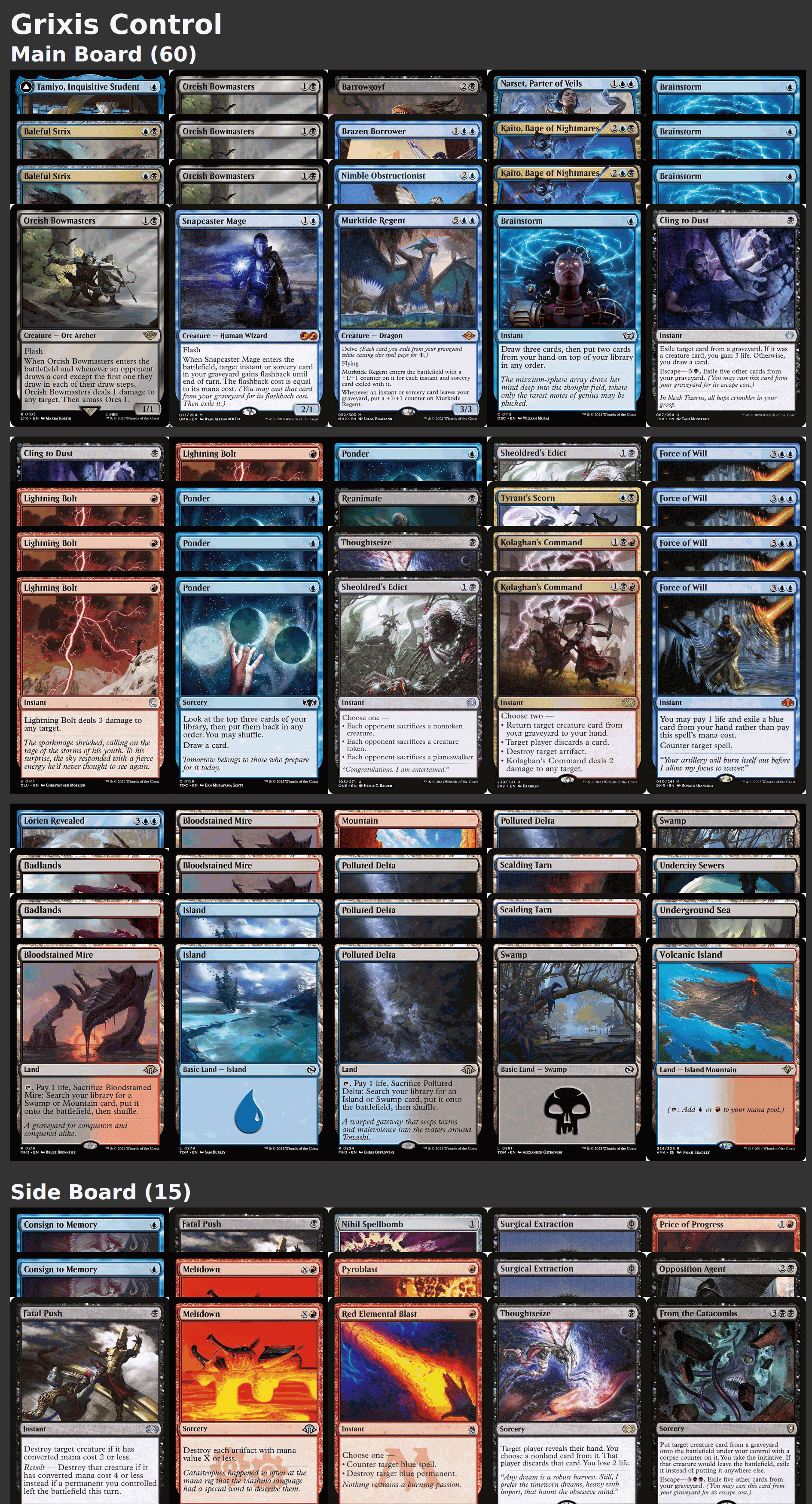 Grixis Control
