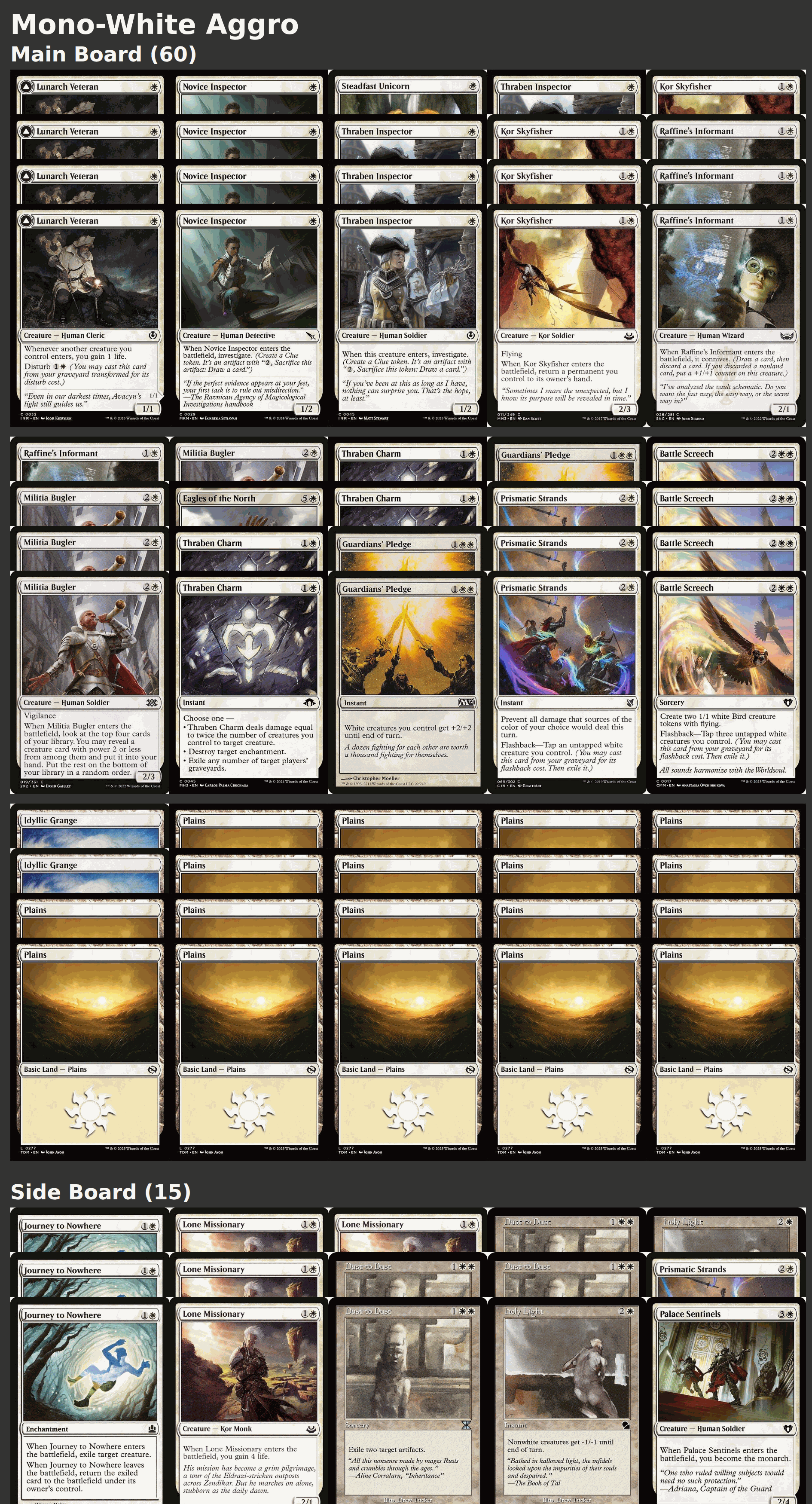 Mono-White Aggro
