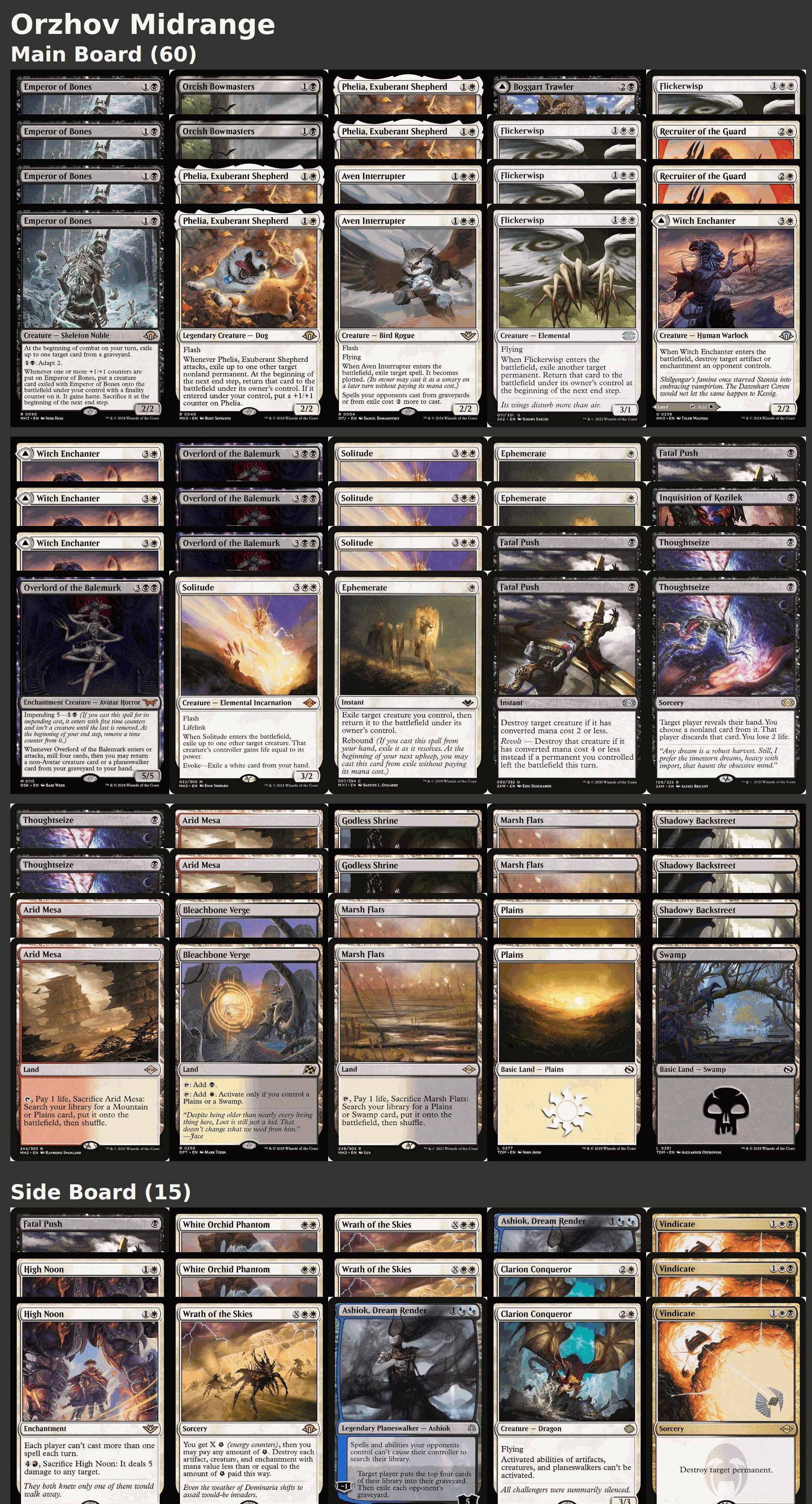 Orzhov Midrange