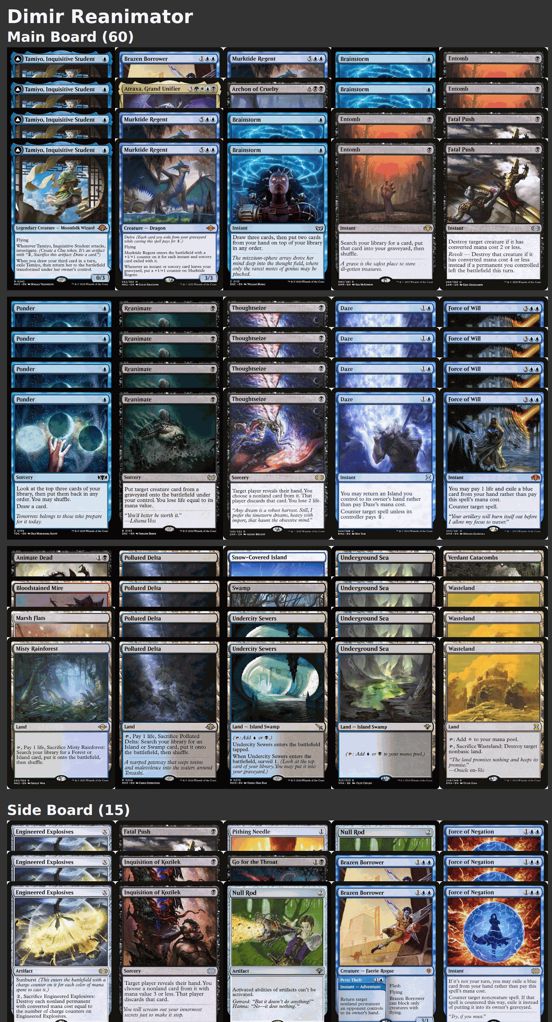 Dimir Reanimator