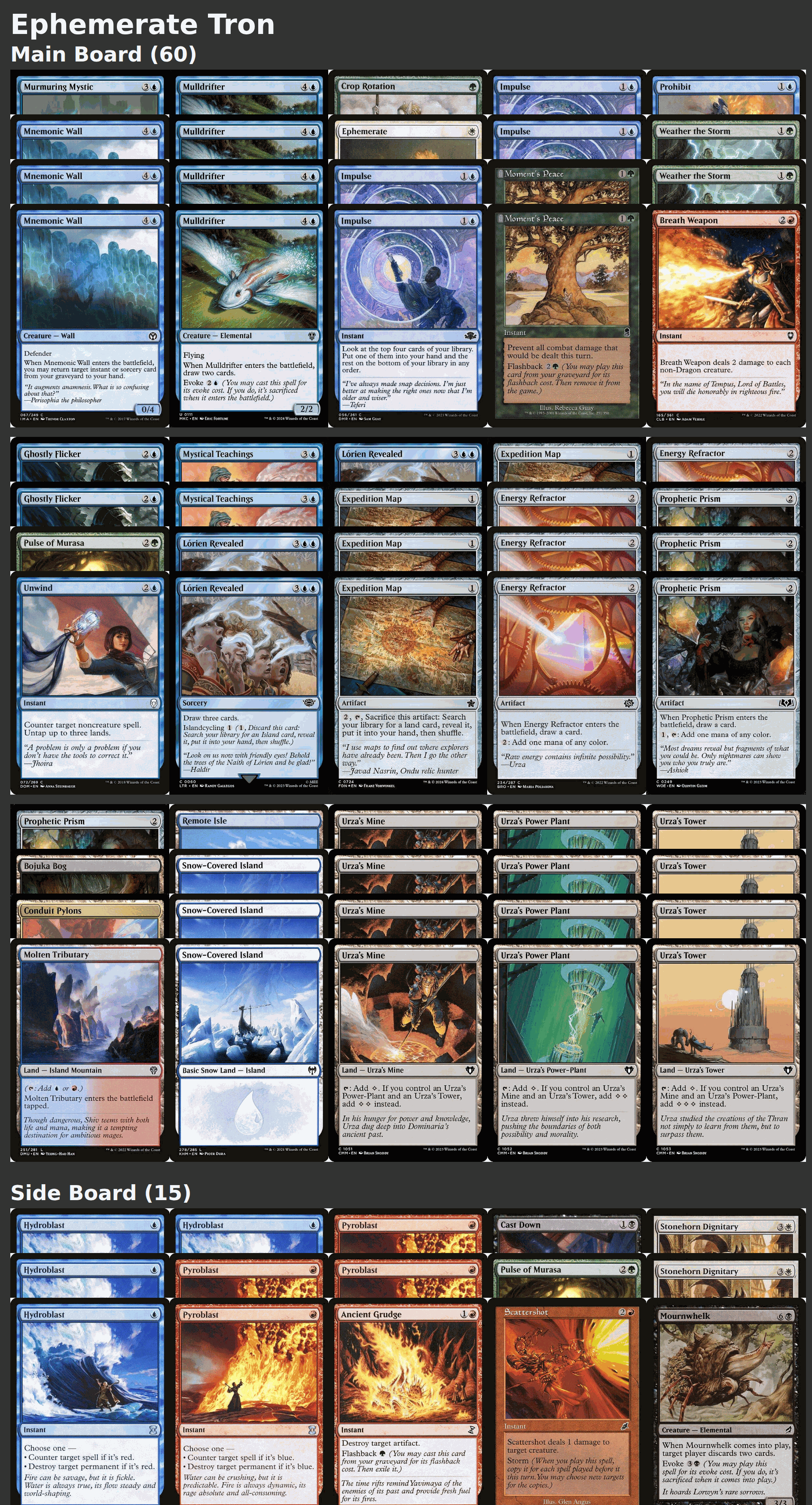 Ephemerate Tron