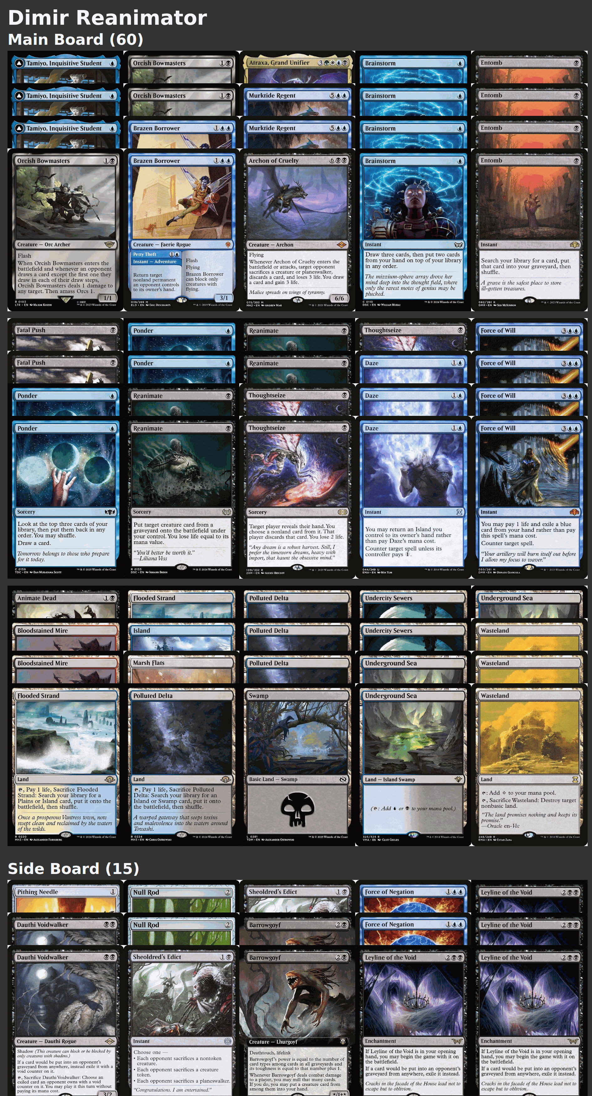 Dimir Reanimator