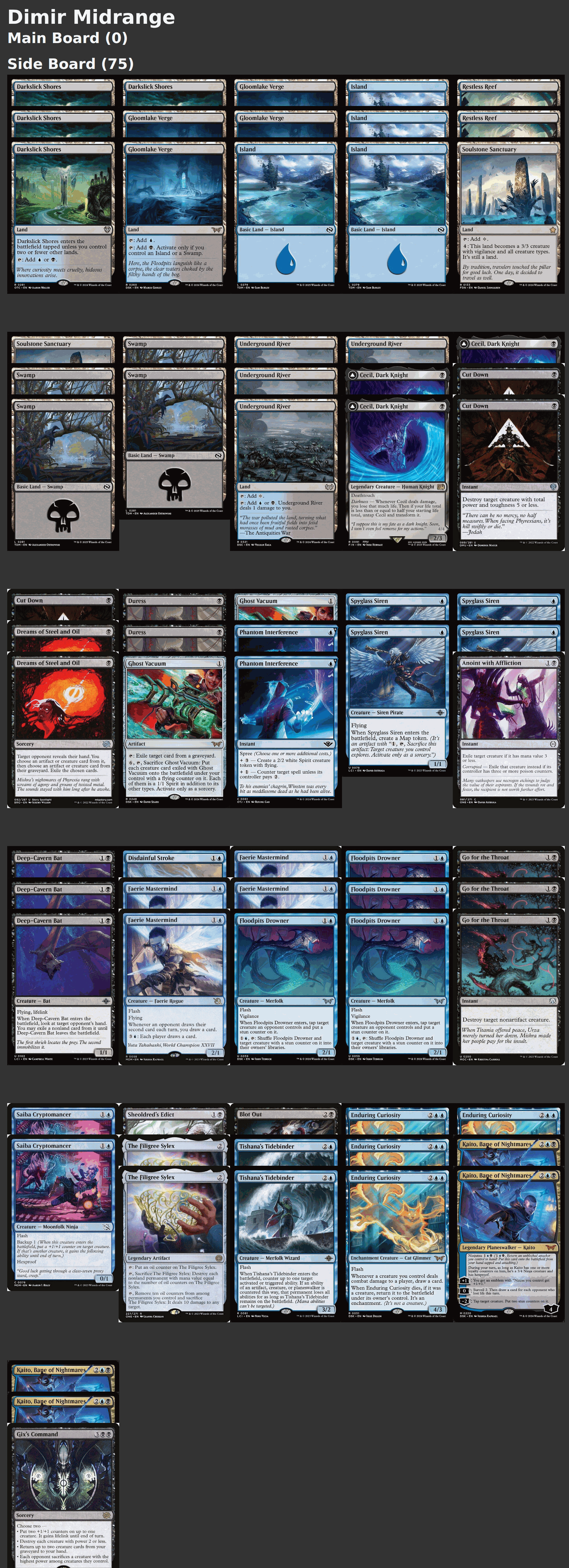 Dimir Midrange