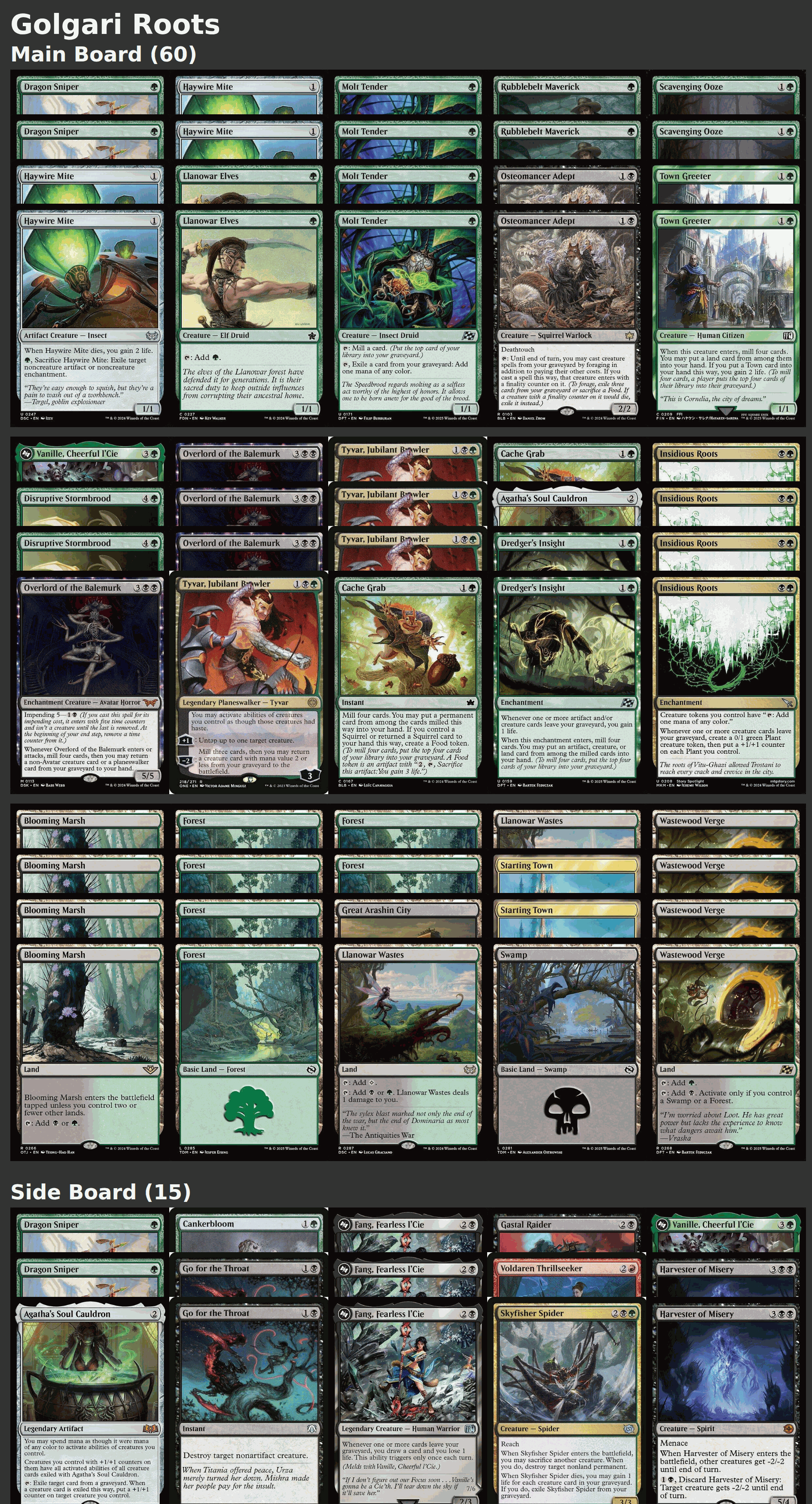 Golgari Roots