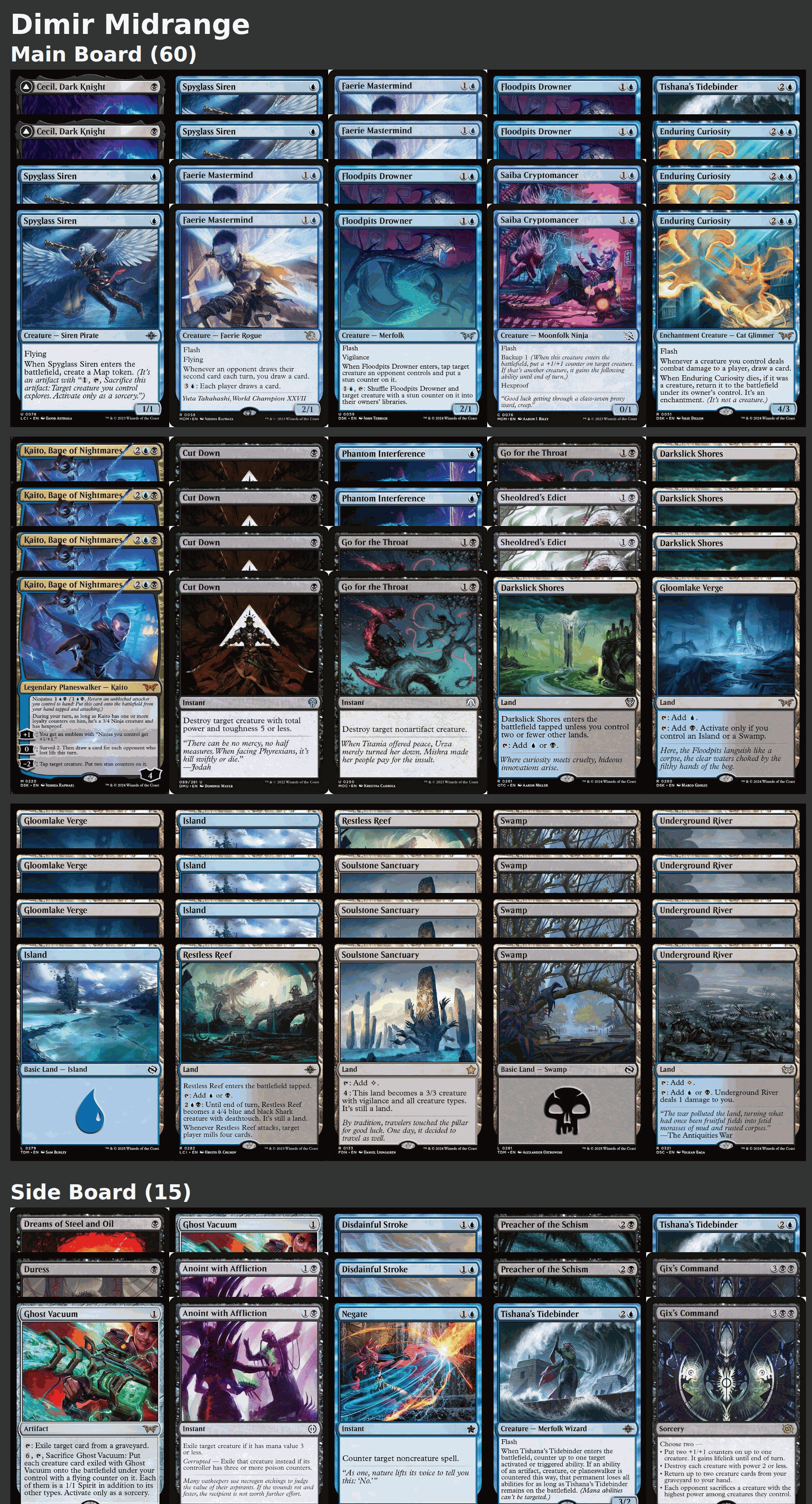 Dimir Midrange