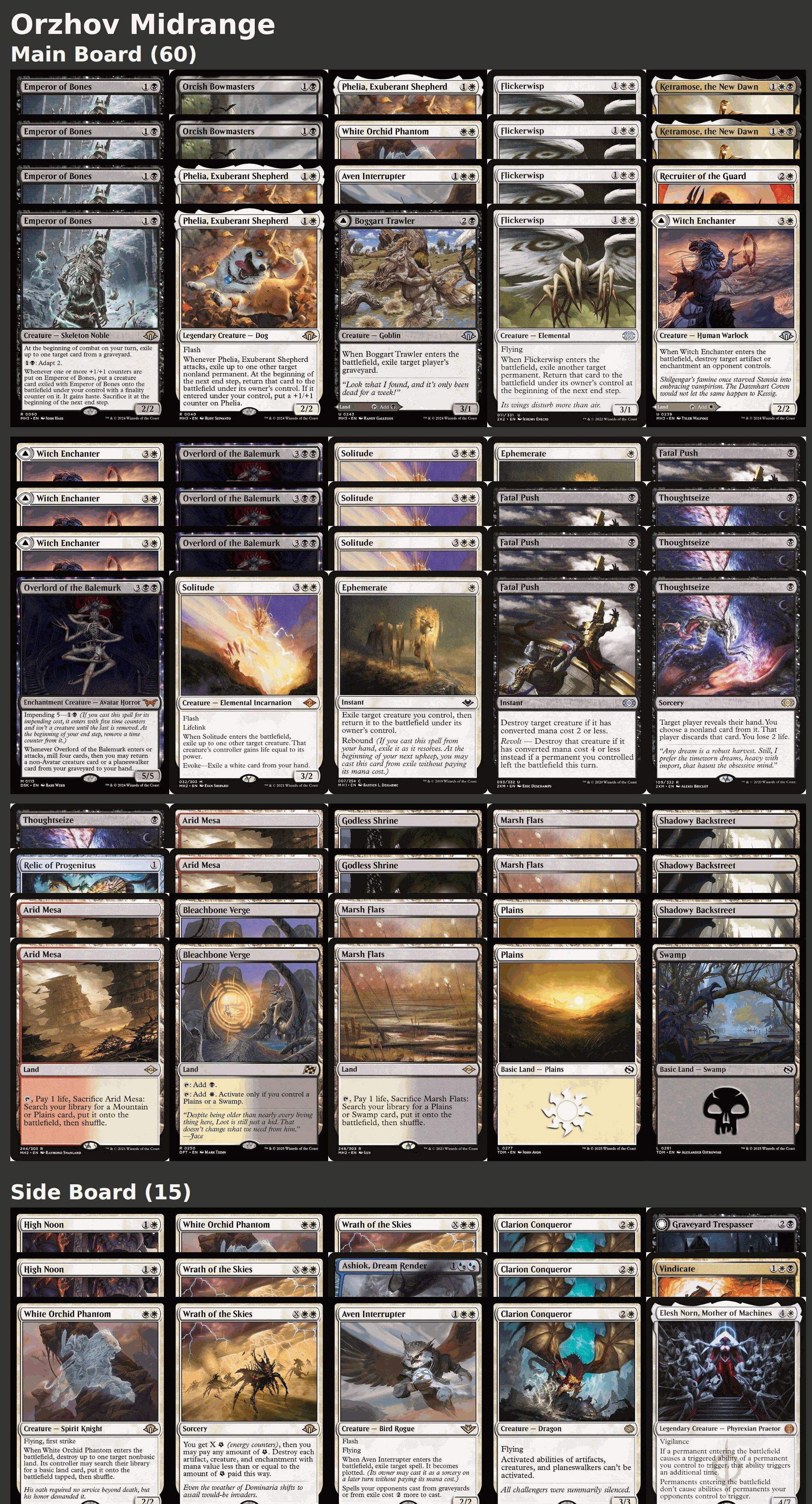 Orzhov Midrange