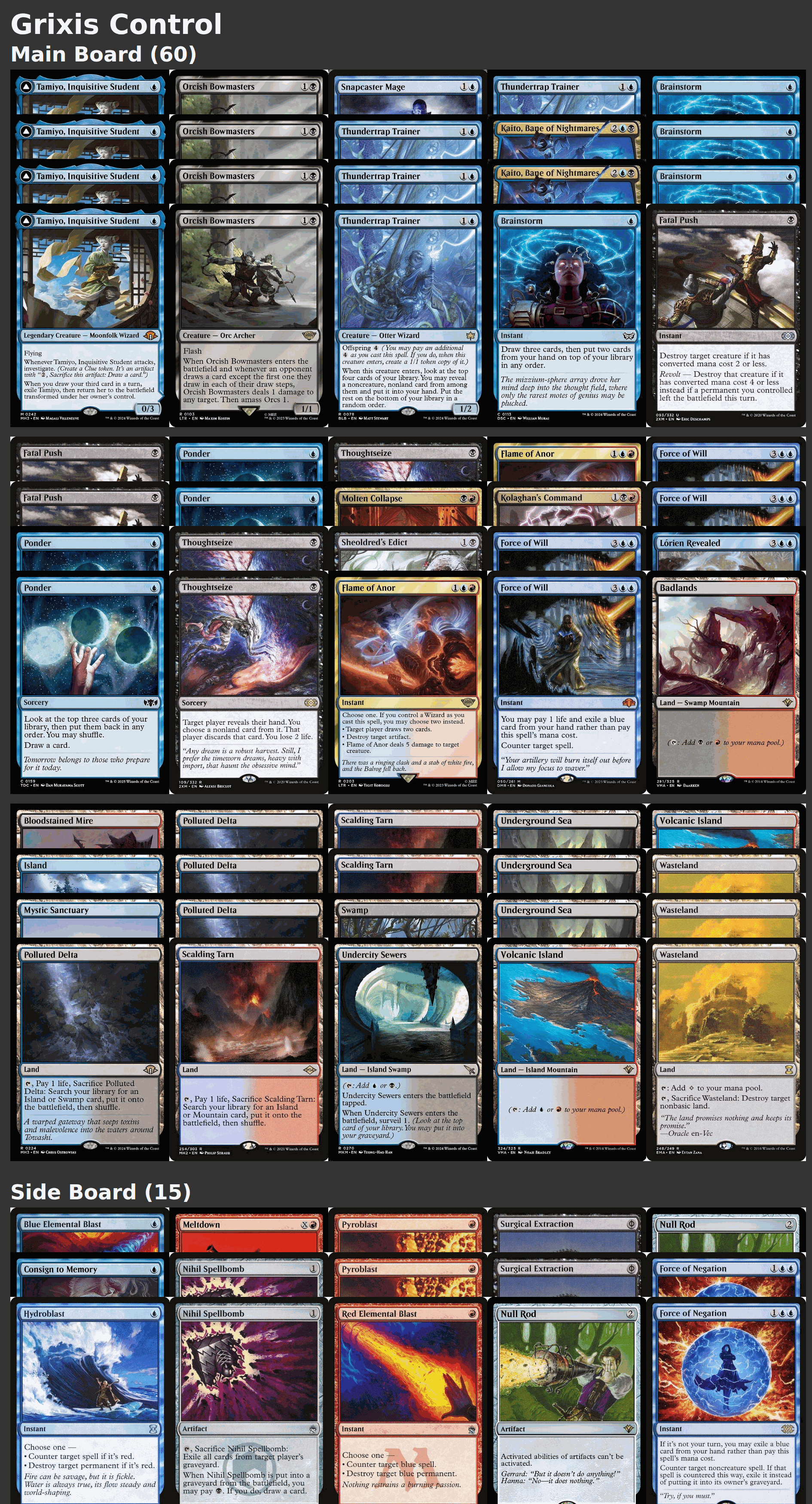 Grixis Control