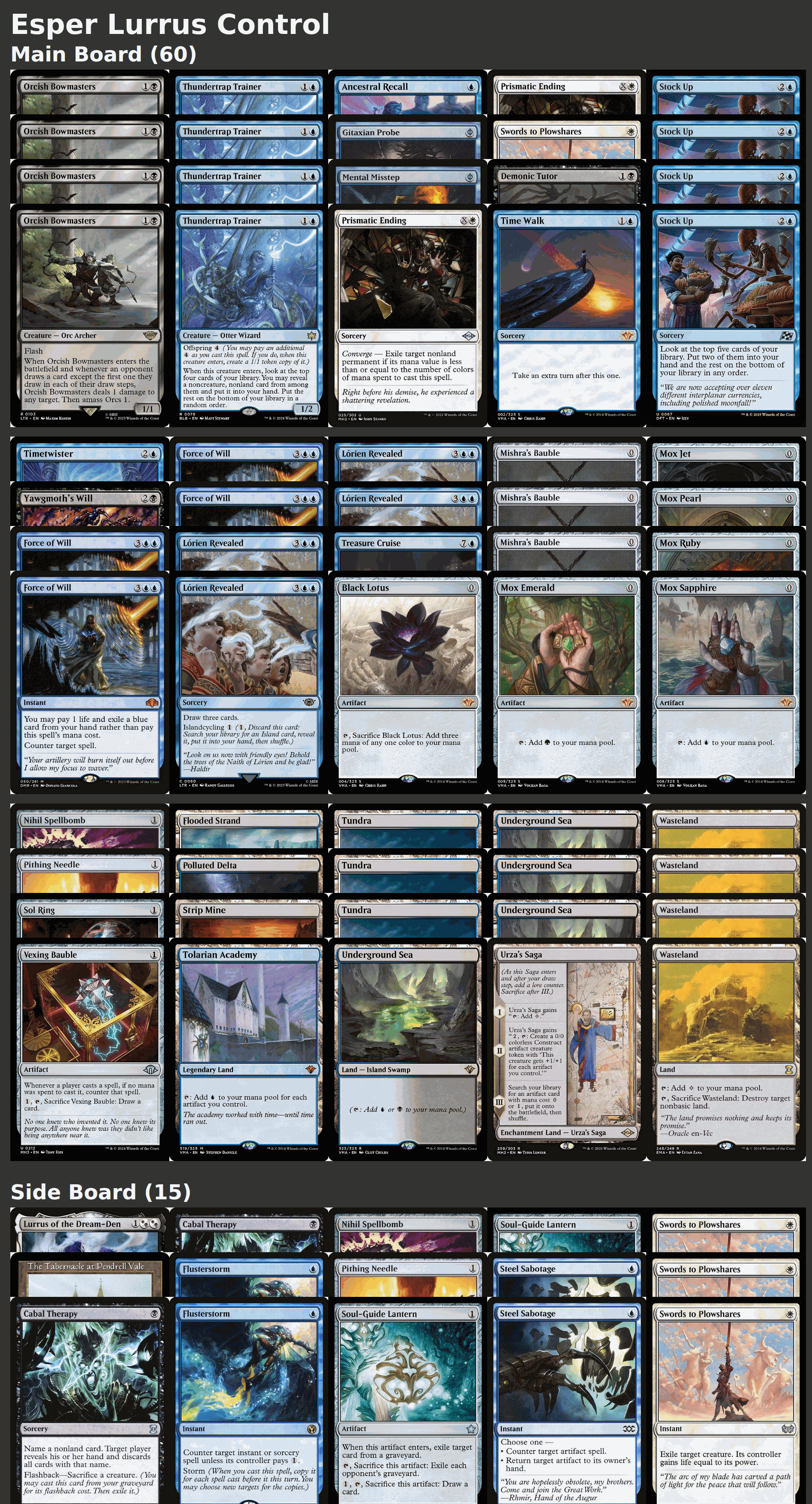 Esper Lurrus Control