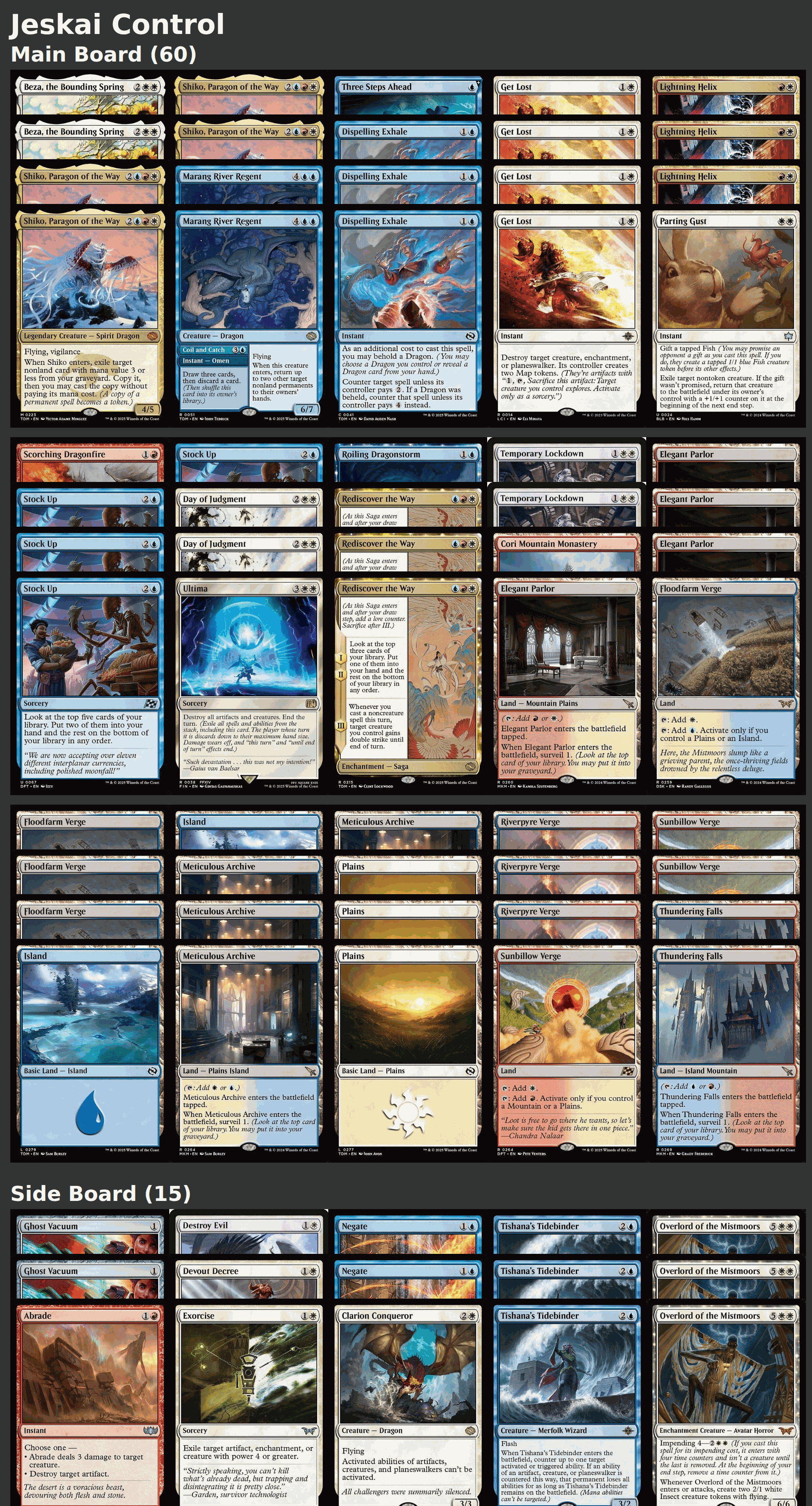Jeskai Control