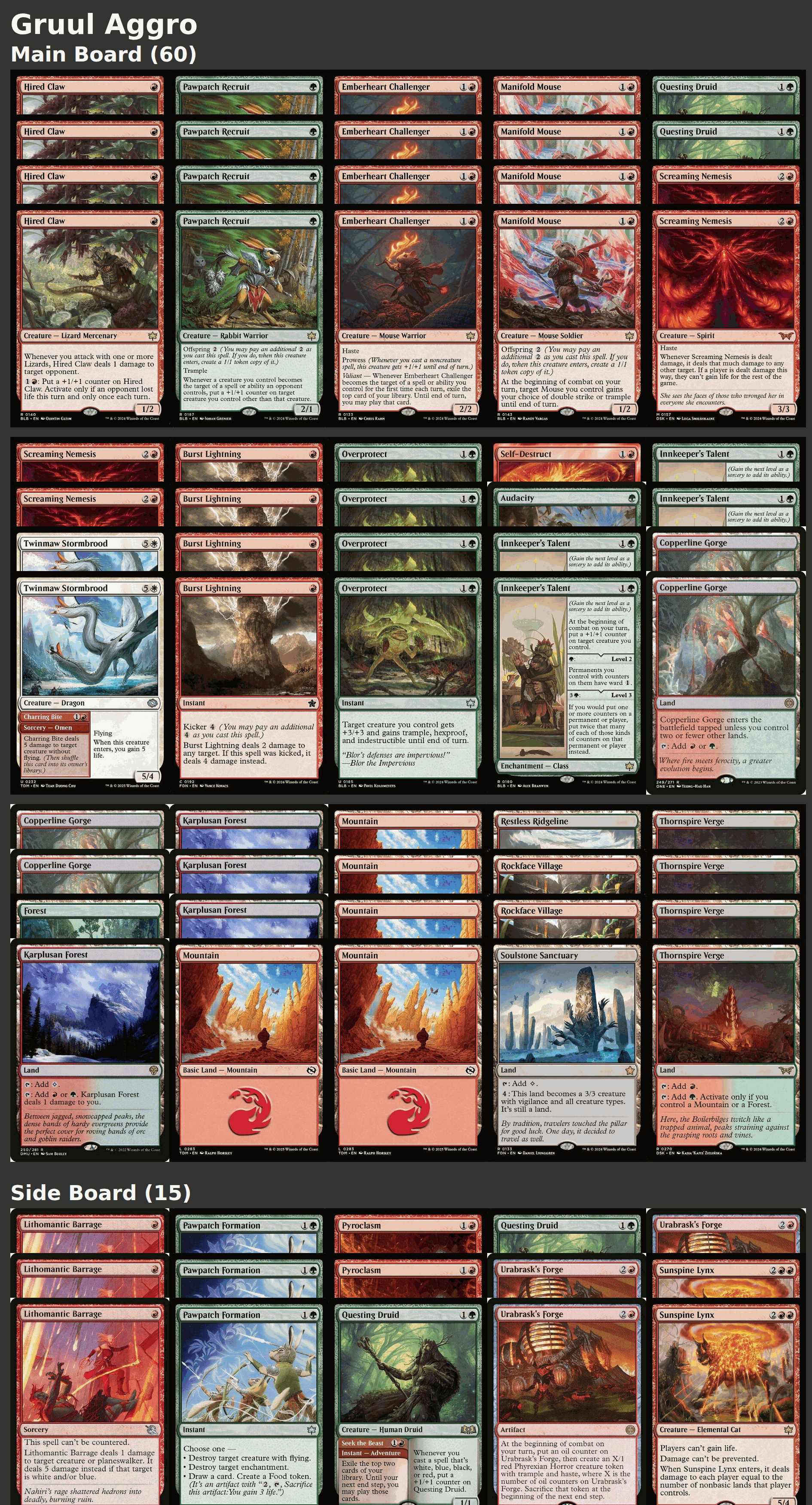 Gruul Aggro