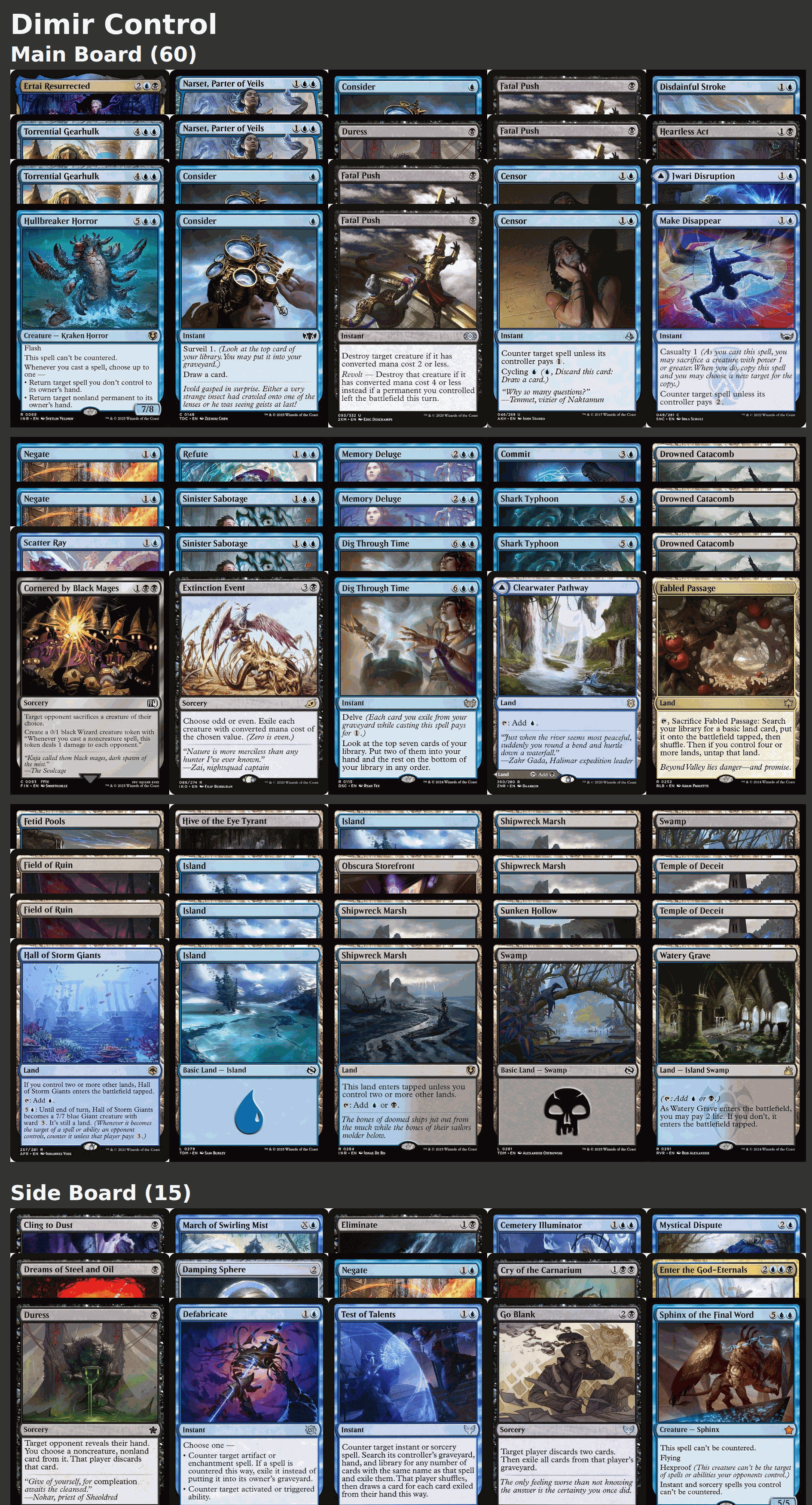 Dimir Control