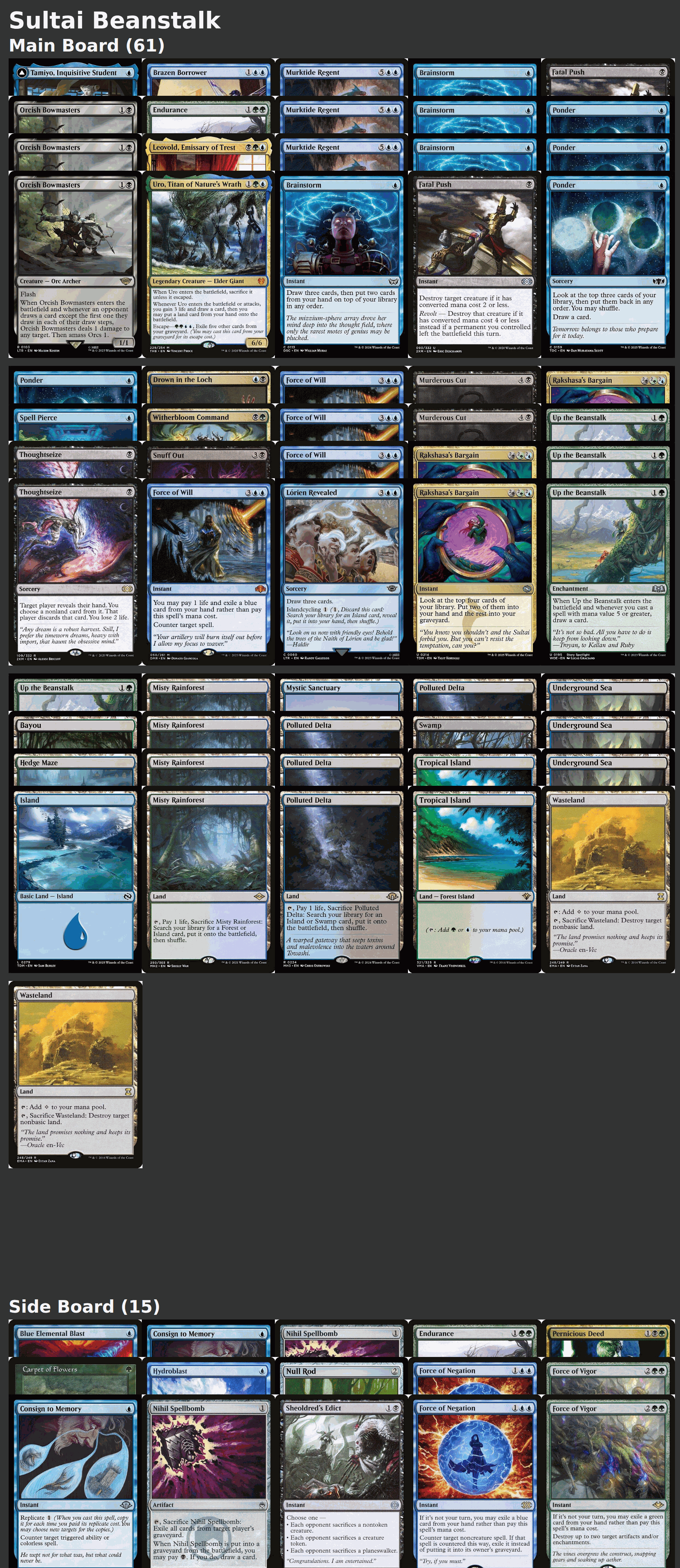 Sultai Beanstalk