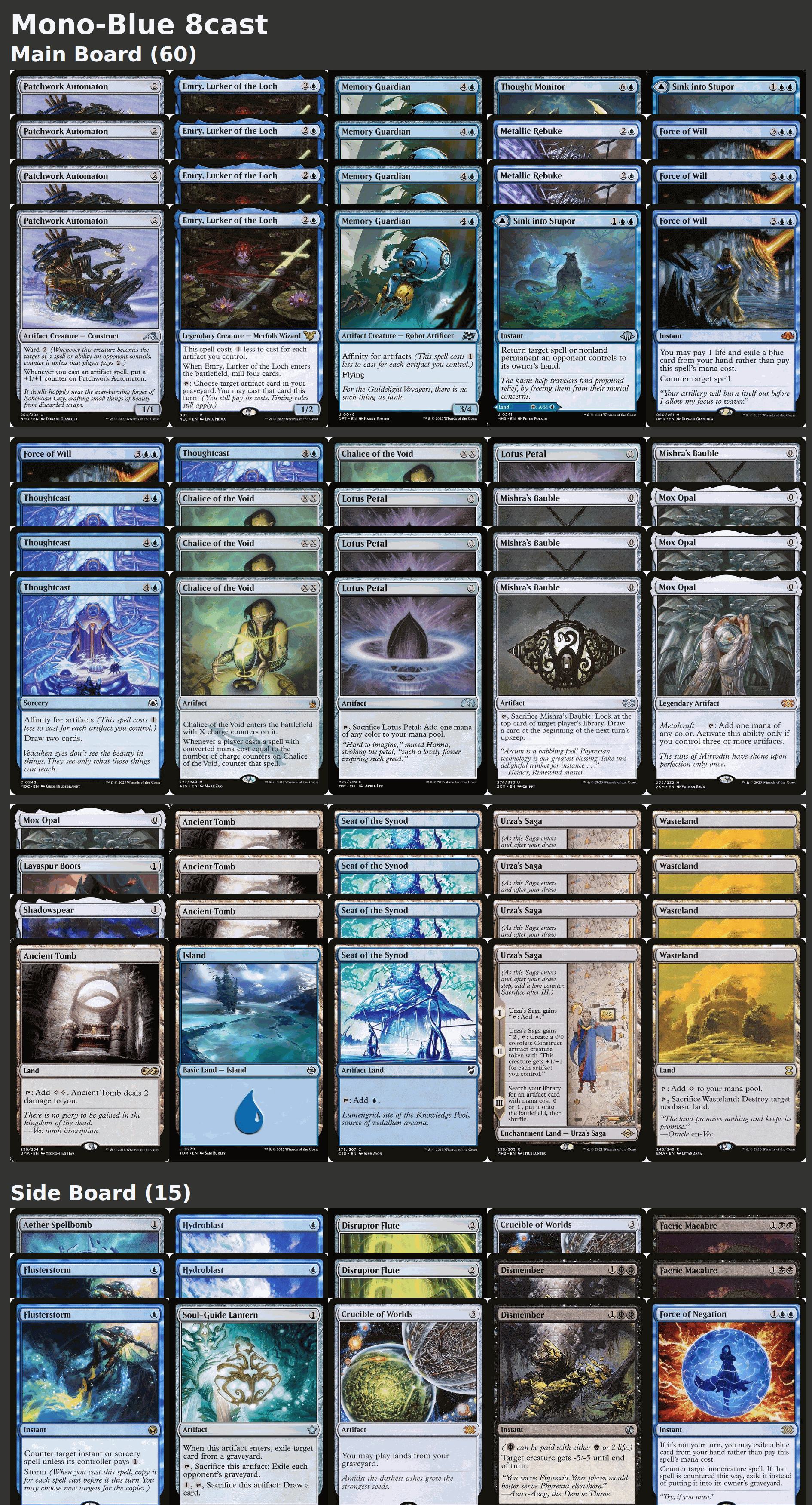 Mono-Blue 8cast