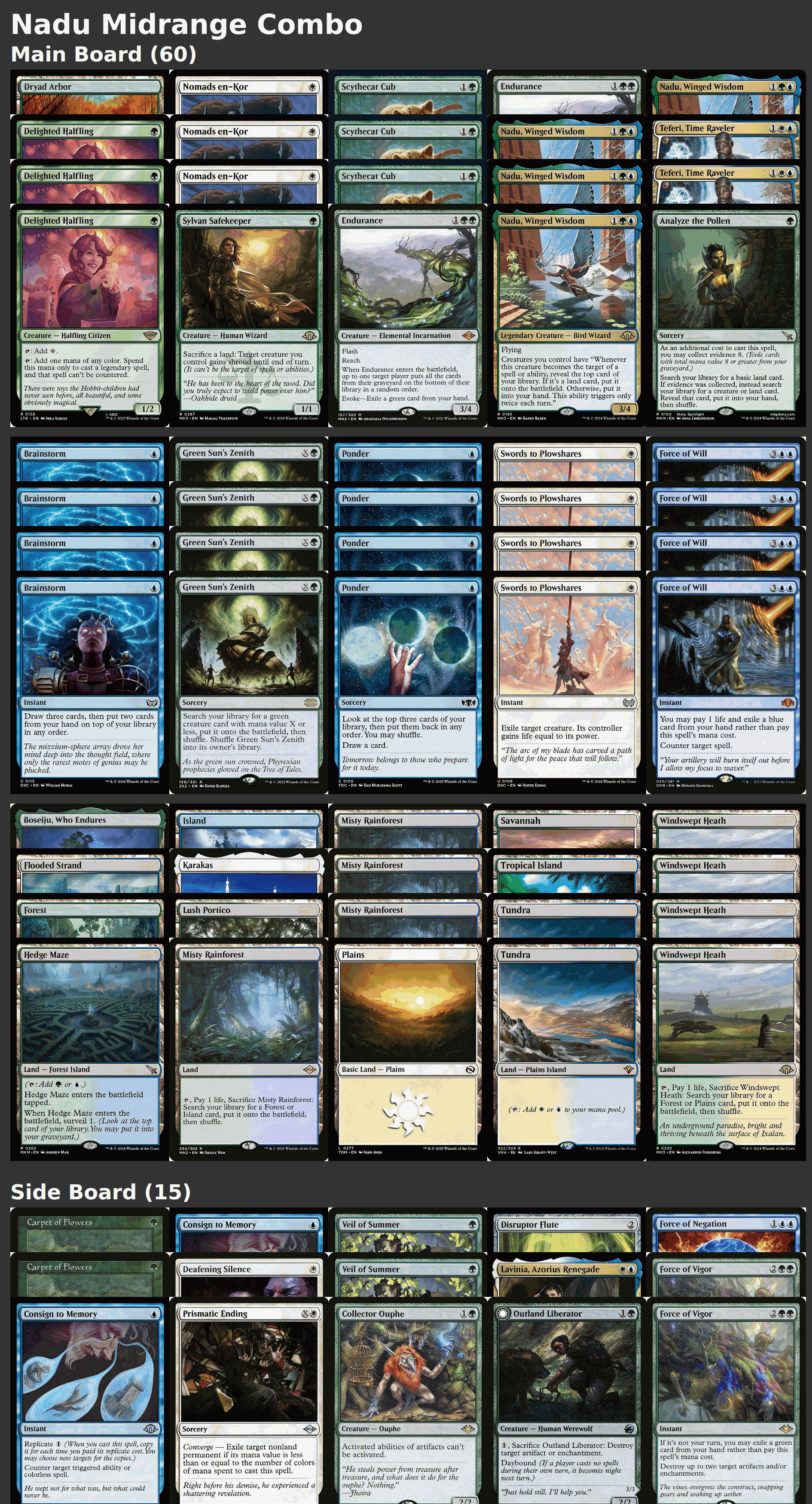 Nadu Midrange Combo