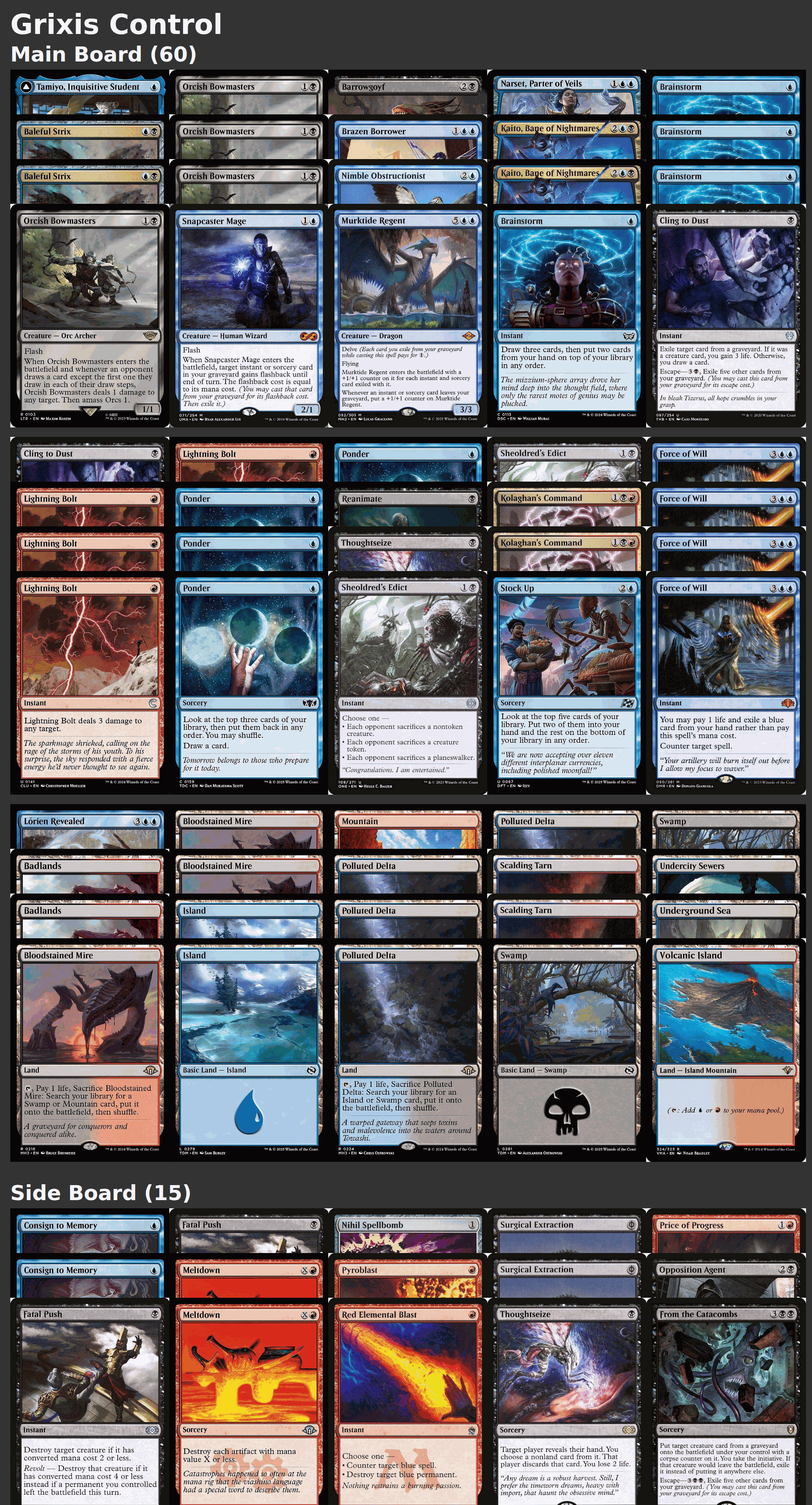 Grixis Control