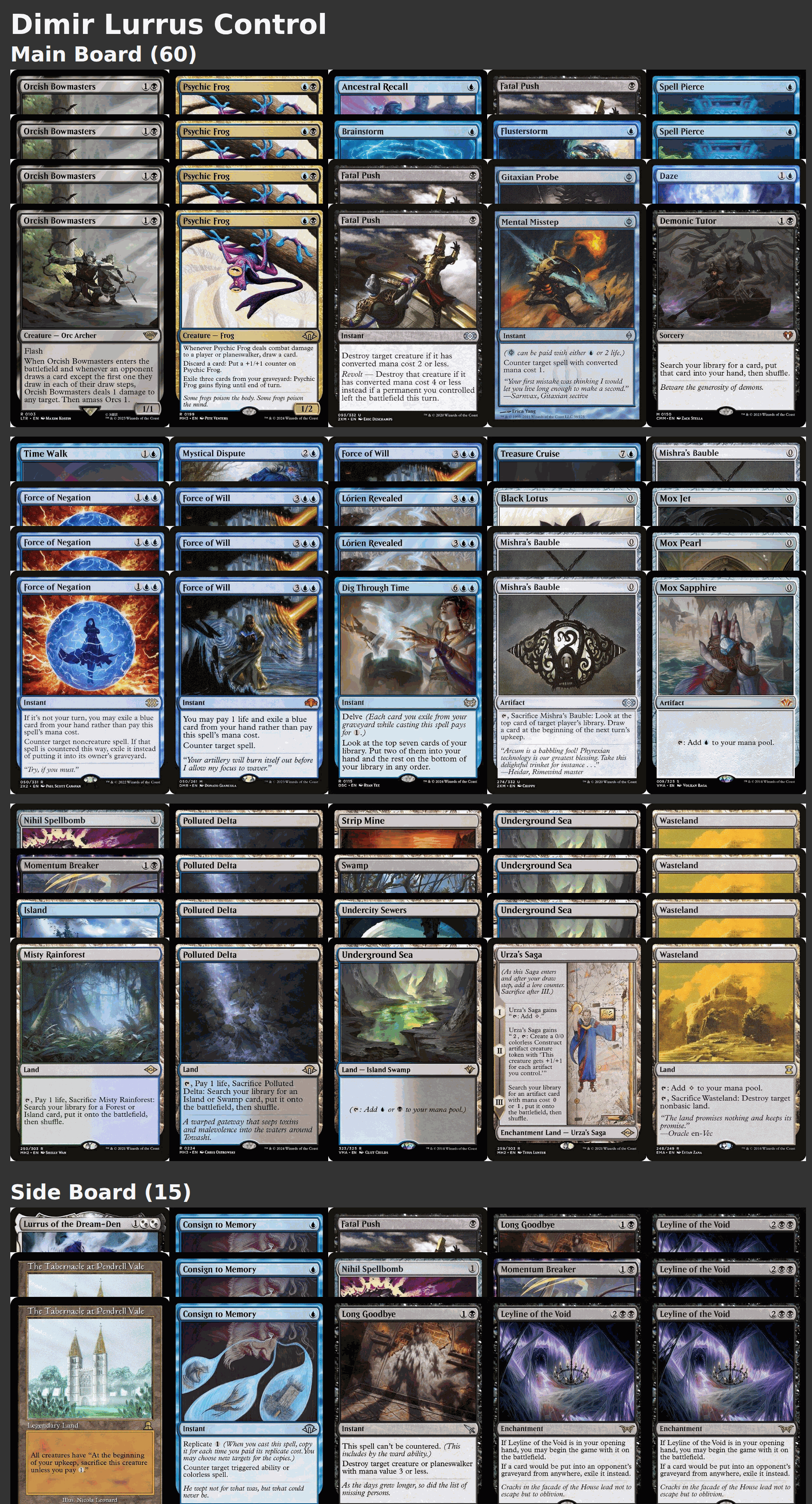 Dimir Lurrus Control