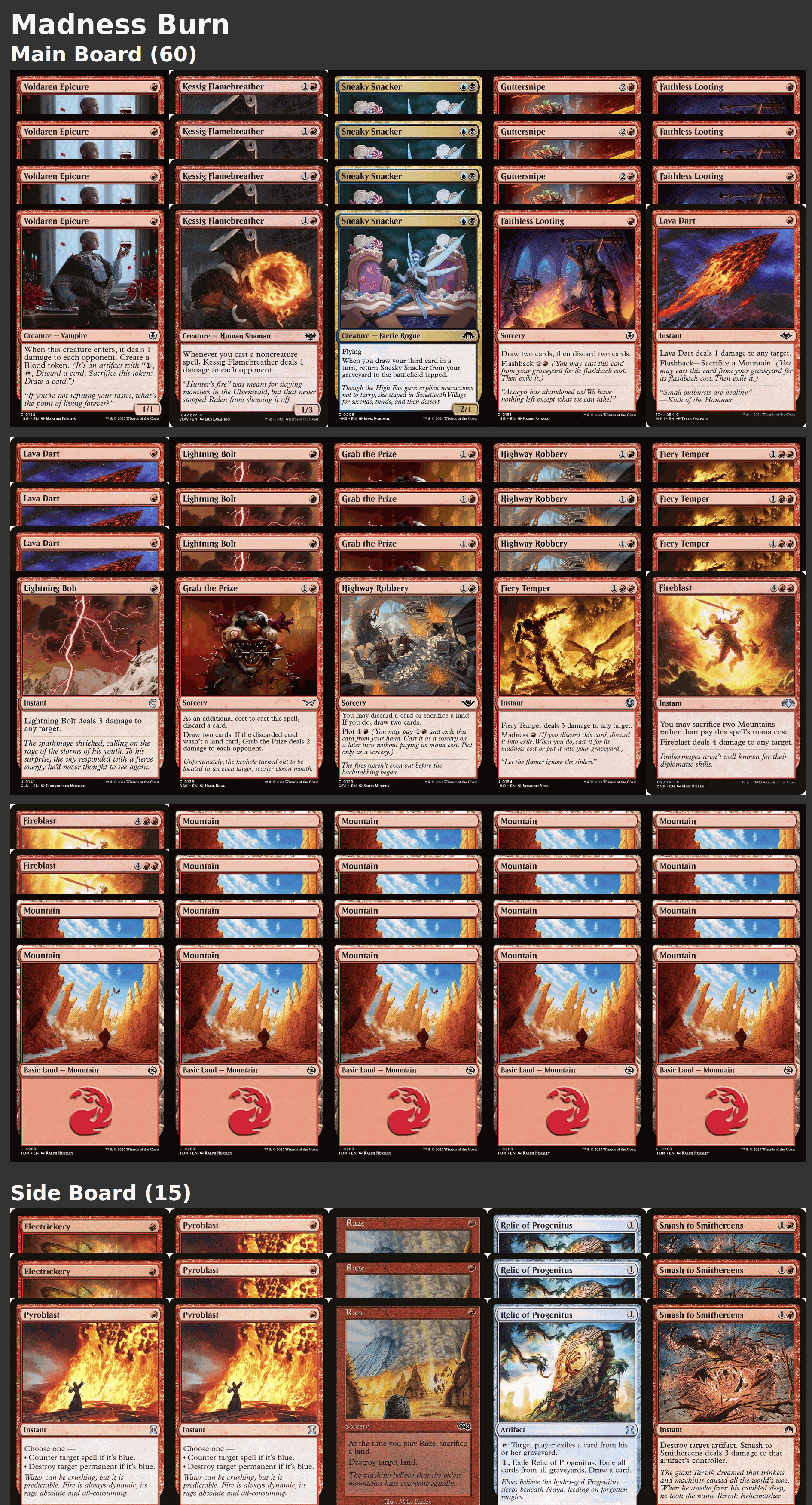 Madness Burn