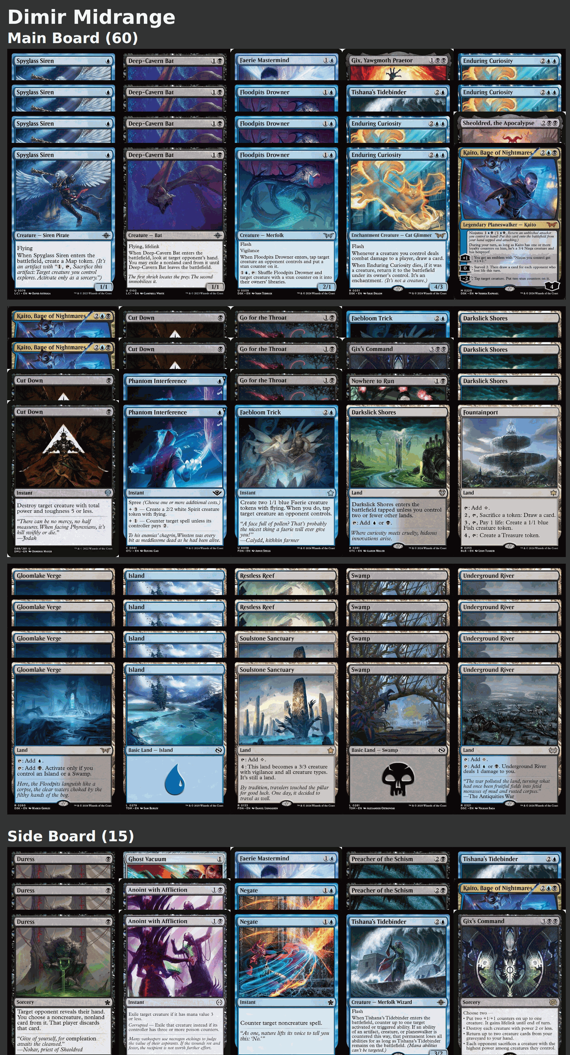 Dimir Midrange