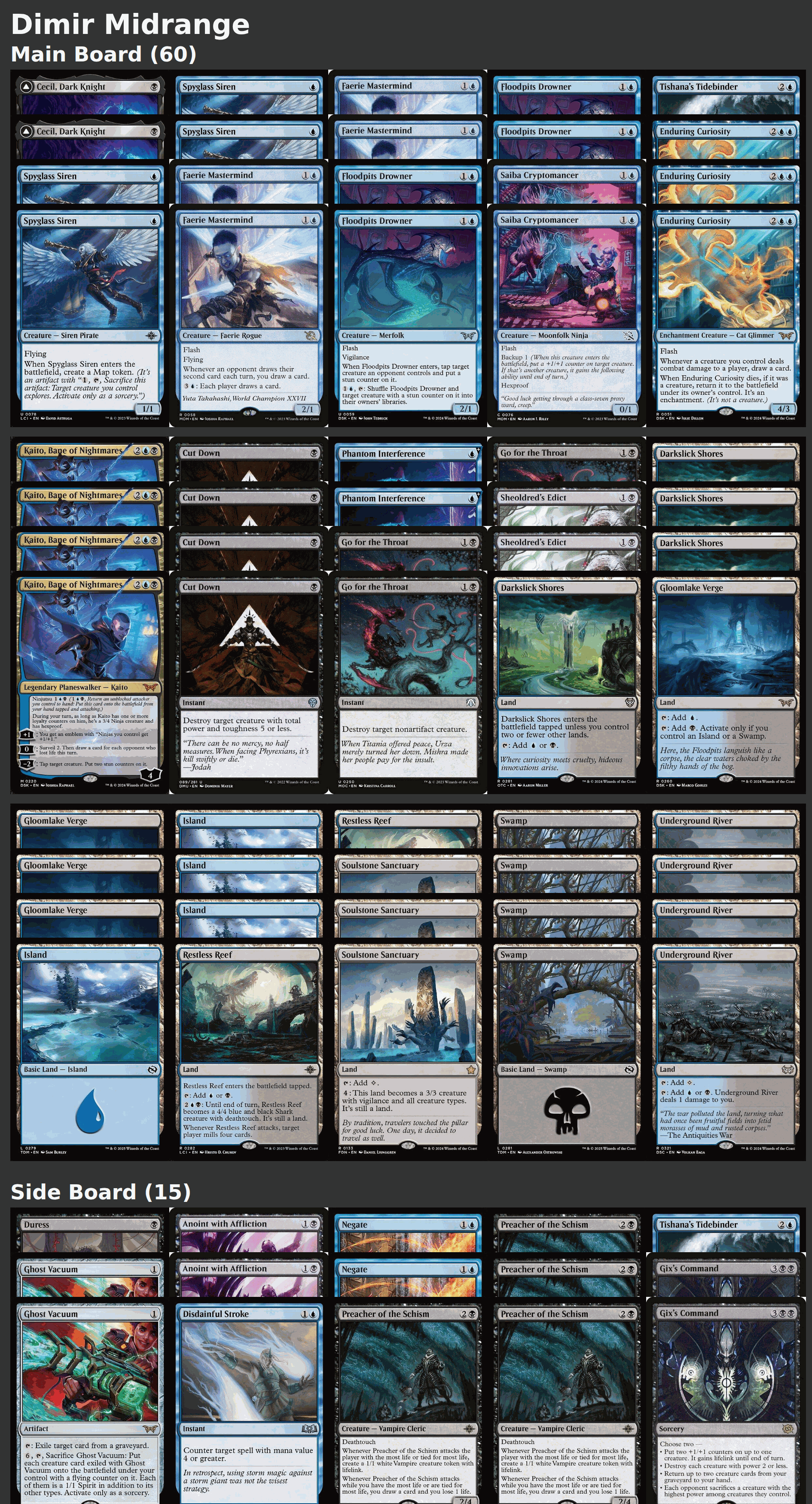 Dimir Midrange