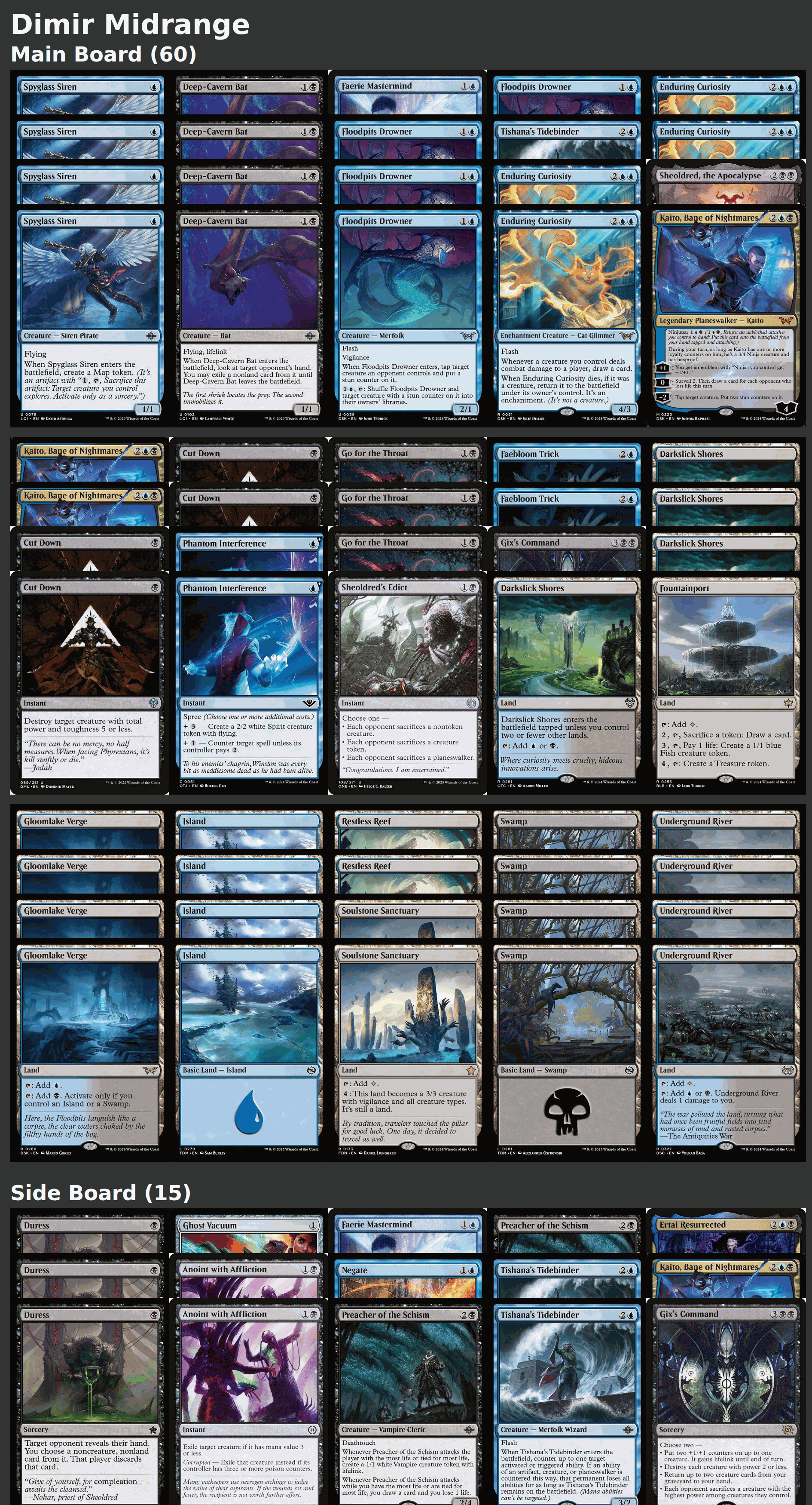 Dimir Midrange